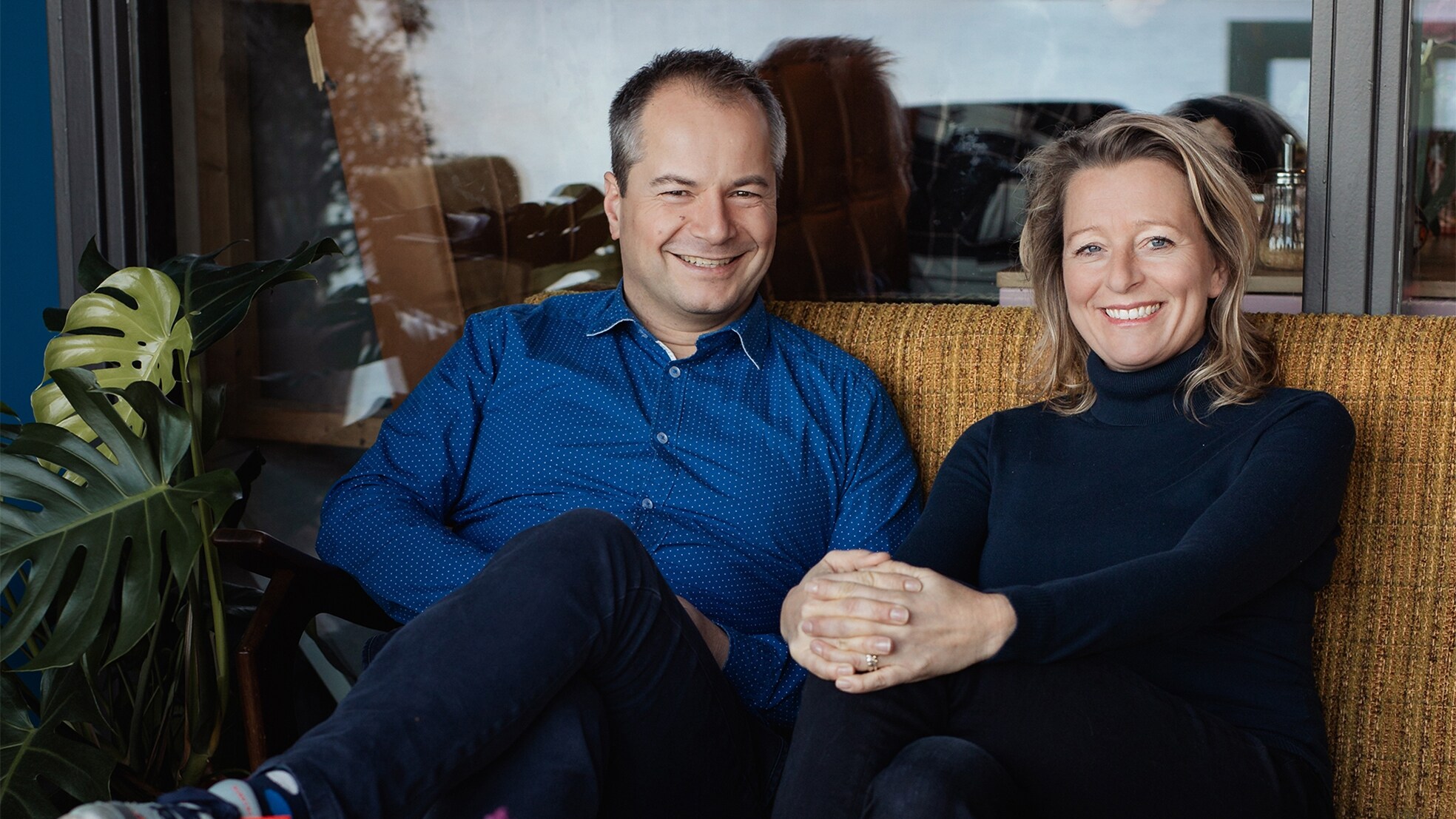 Rick Heijmen en Anoek Gerlings, de oprichters van Monsley. Foto: Monsley