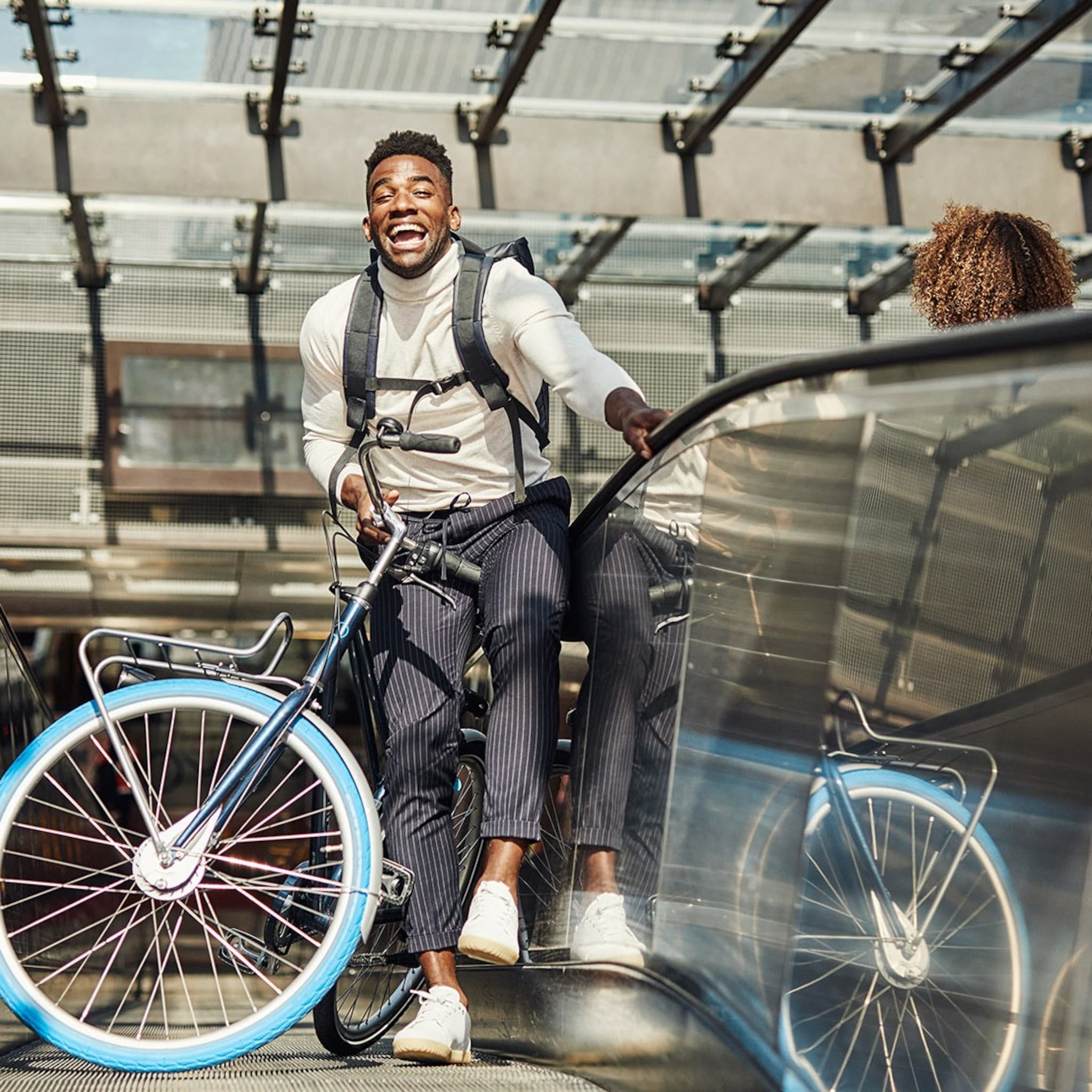 swapfiets stelt fietsen ter beschikking aan personeel in zorg