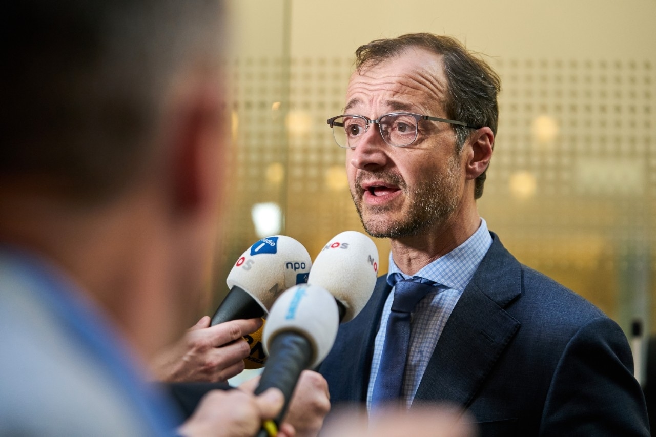 EZK-minister Eric Wiebes. Foto: ANP.