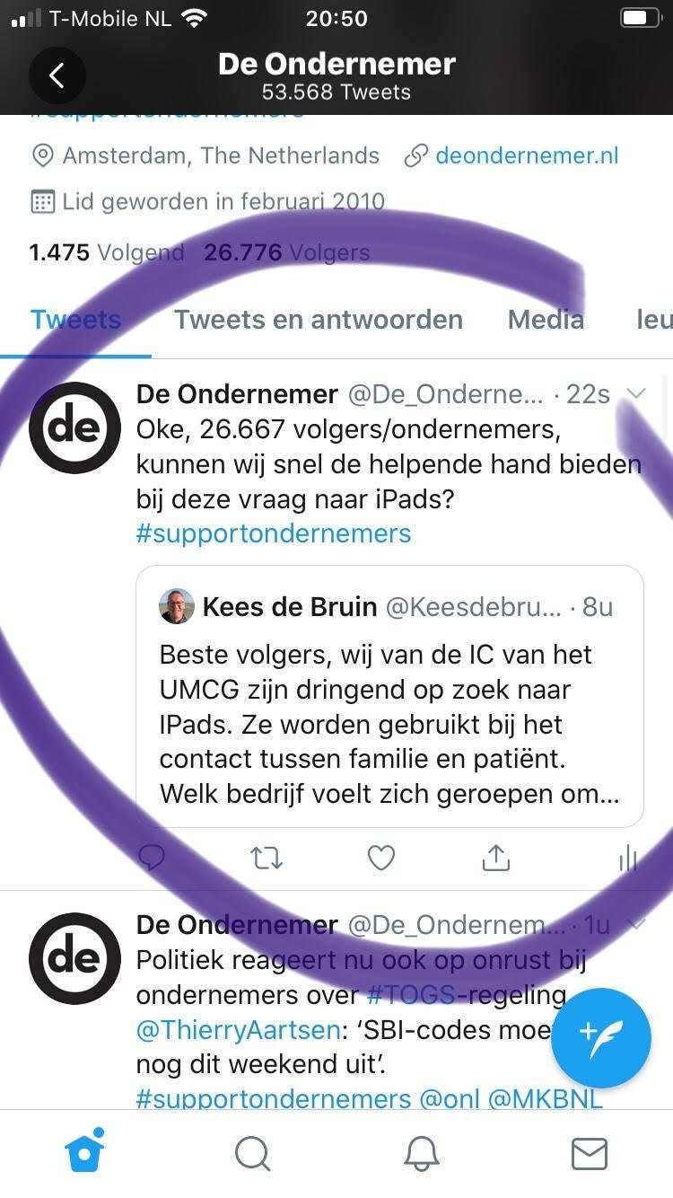beeld deondernemer