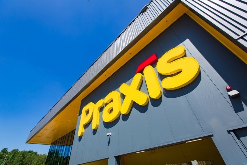 Praxis heeft in ons land 179 winkels en behoort tot de Maxeda DIY Group, de grootste Doe-Het-Zelf-retailer in de Benelux.