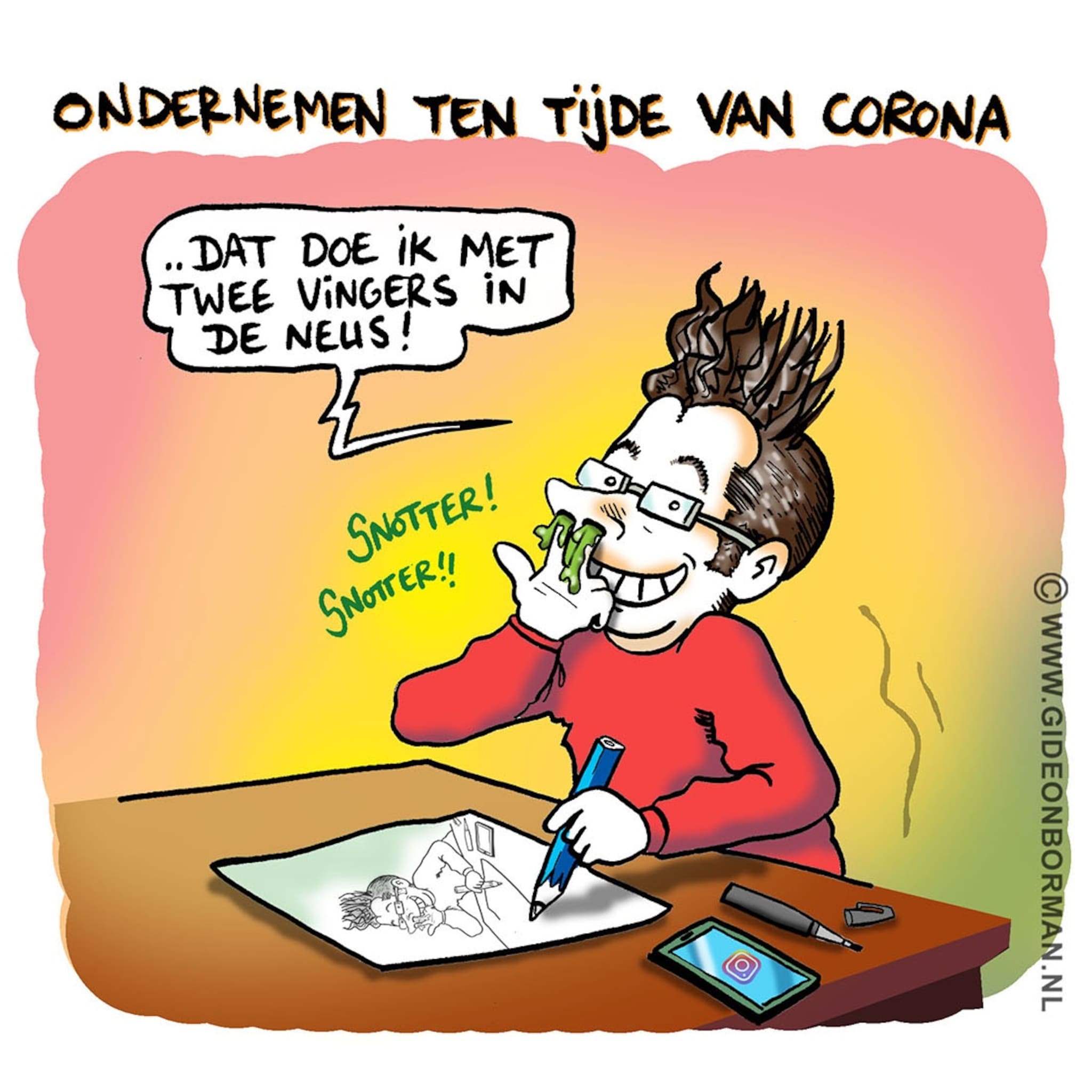 zo gaat zzp ondernemer gideon borman om met gevolgen coronacrisis
