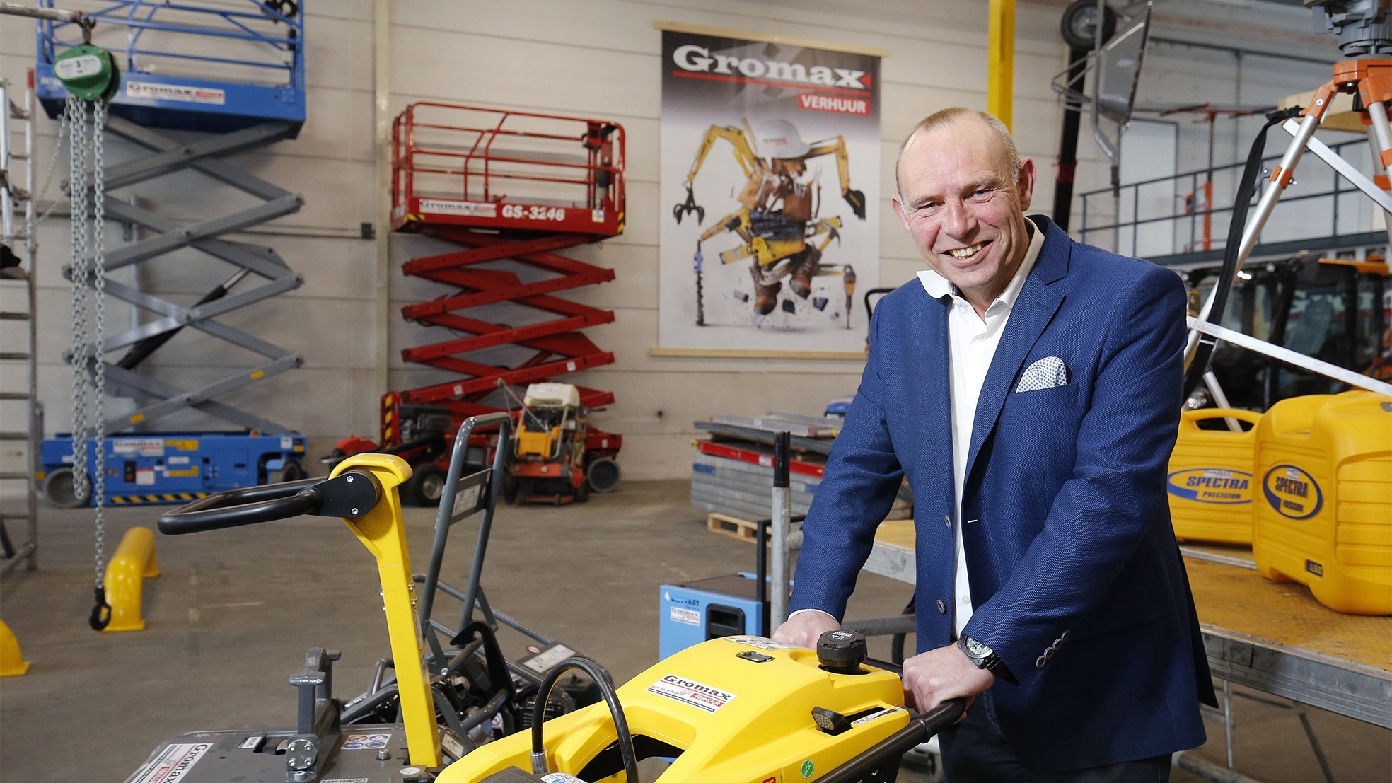Piet van Maris, directeur van Gromax. Foto: Ruud Voest