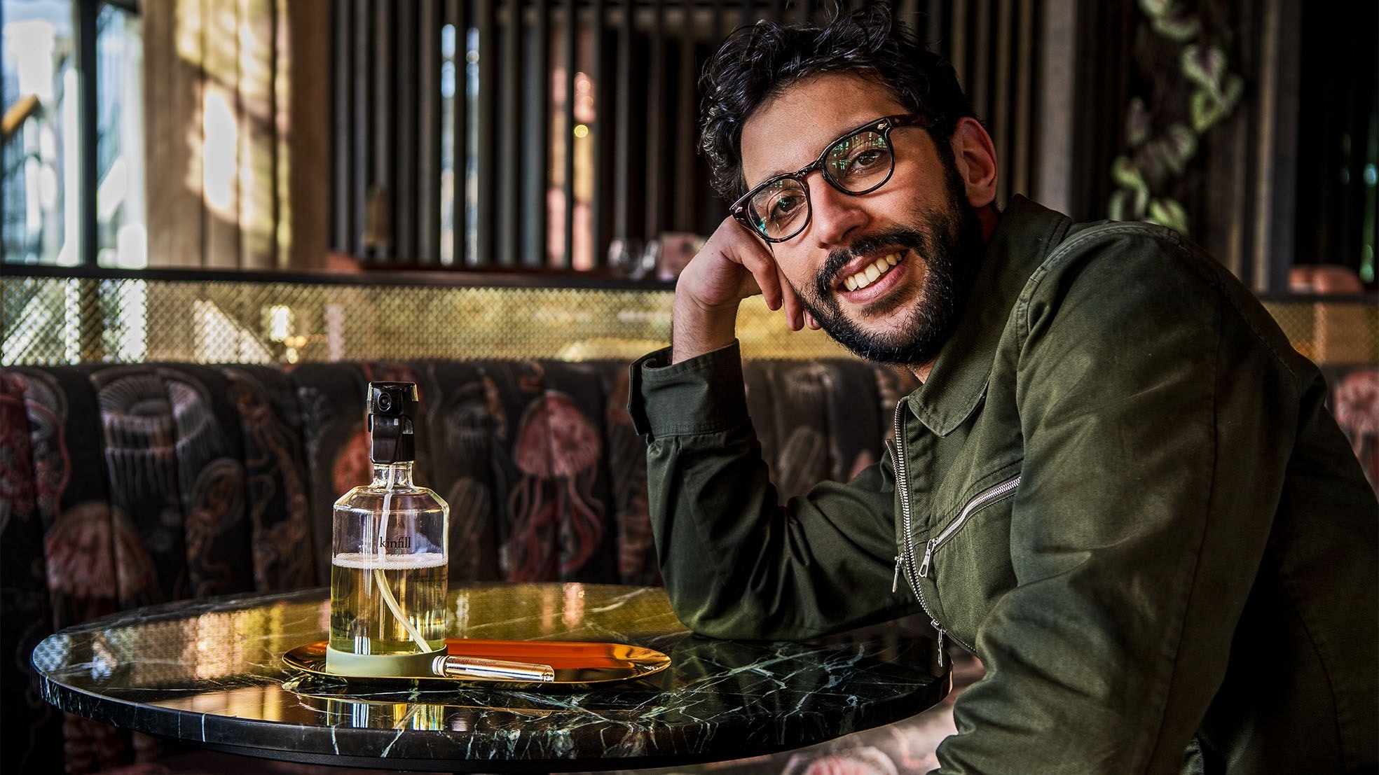 Reda Jouahri maakt luxe schoonmaakmiddelen die milieuvriendelijk zijn. Foto: Frank de Roo