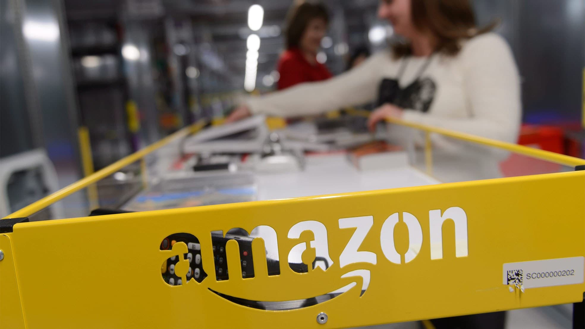 Vanaf nu kunnen we ook kleding en muziek kopen via een 'Nederlandse' Amazon-webshop. Foto: ANP