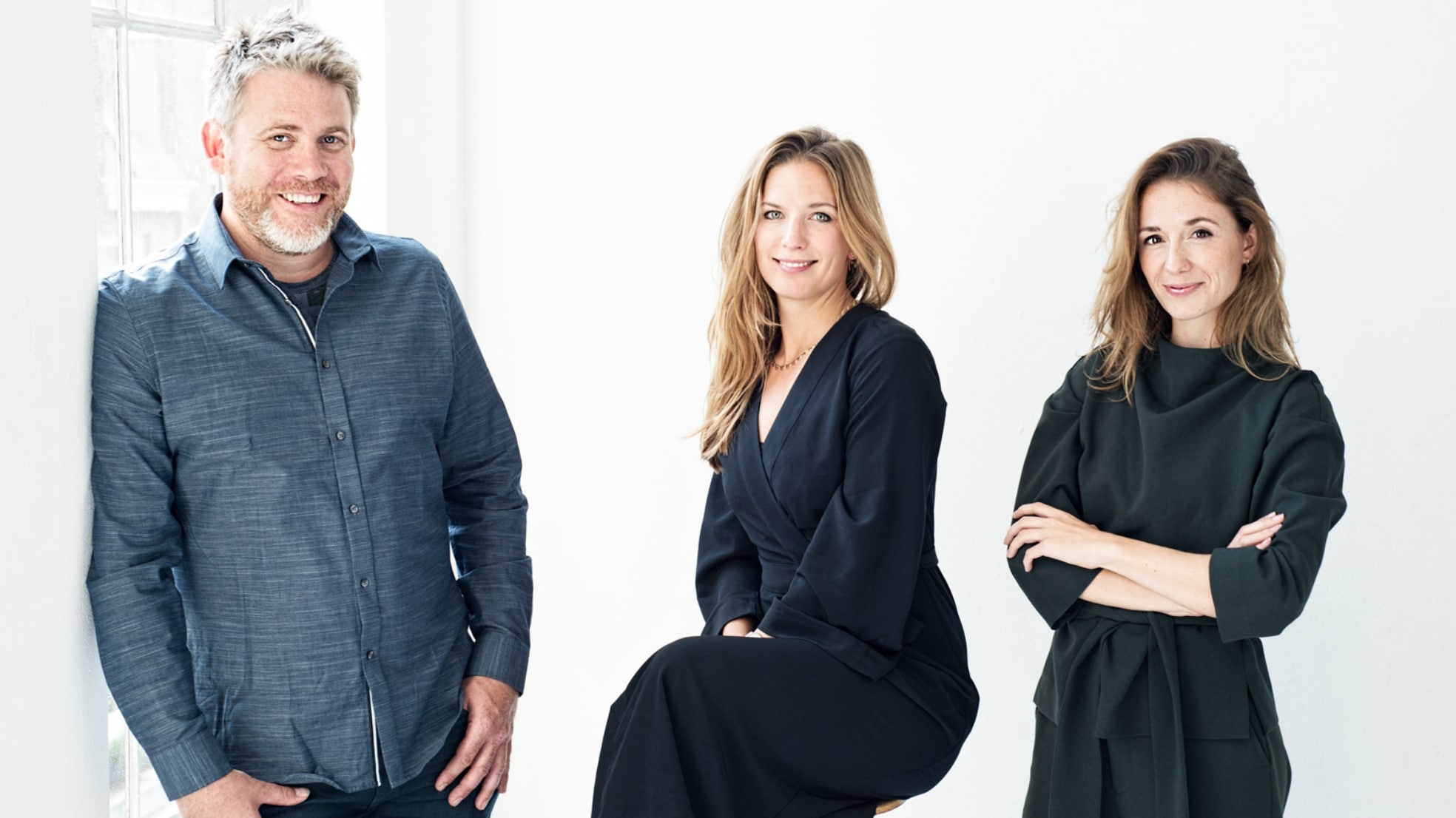 Oprichters Philip van Traa, Nina Sickenga en Tessa Duste (v.l.n.r.). Foto: HRBS