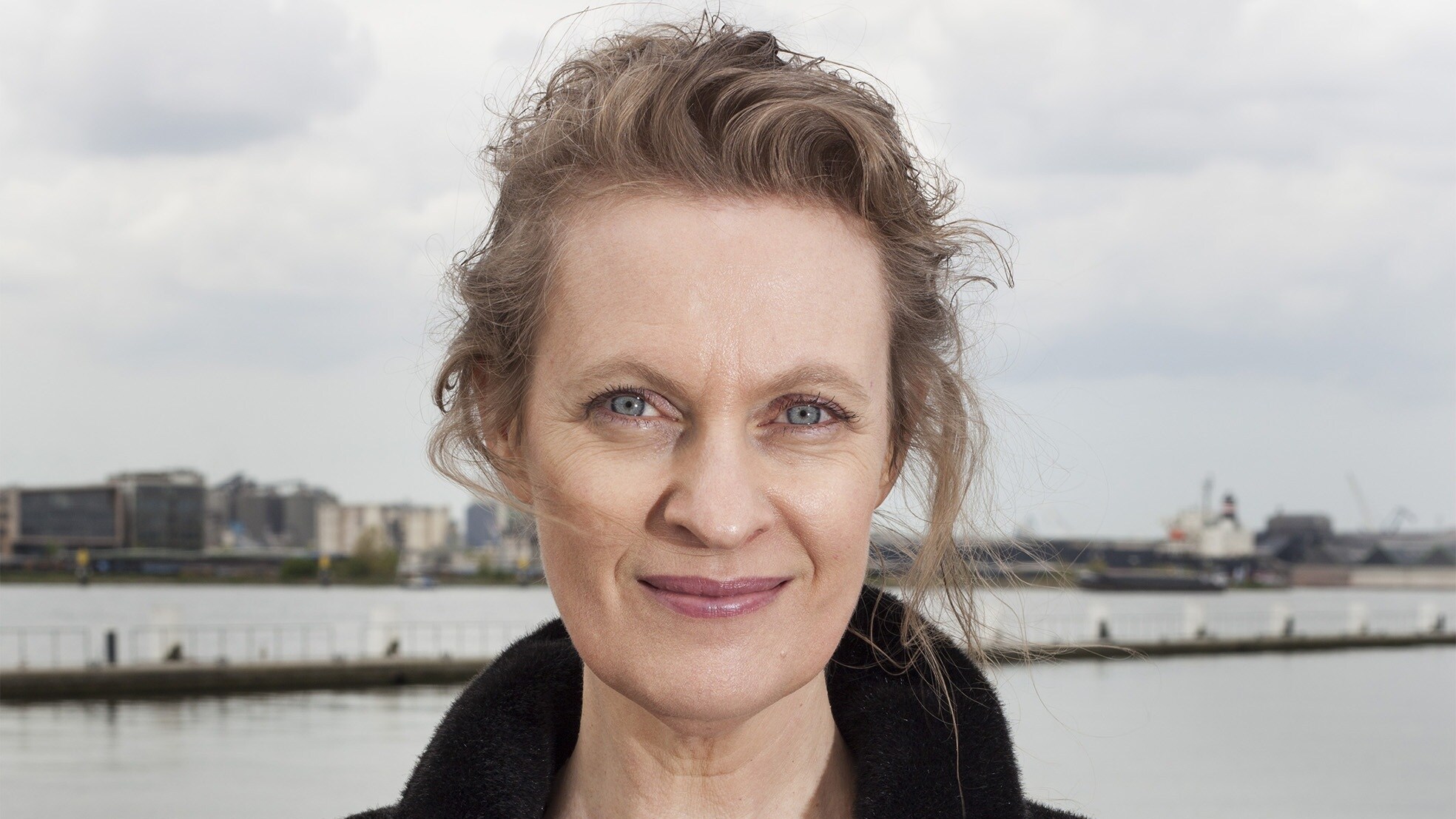 Actrice Loes Wouterson maakt theater voor en over zzp'ers. Foto: privé-archief