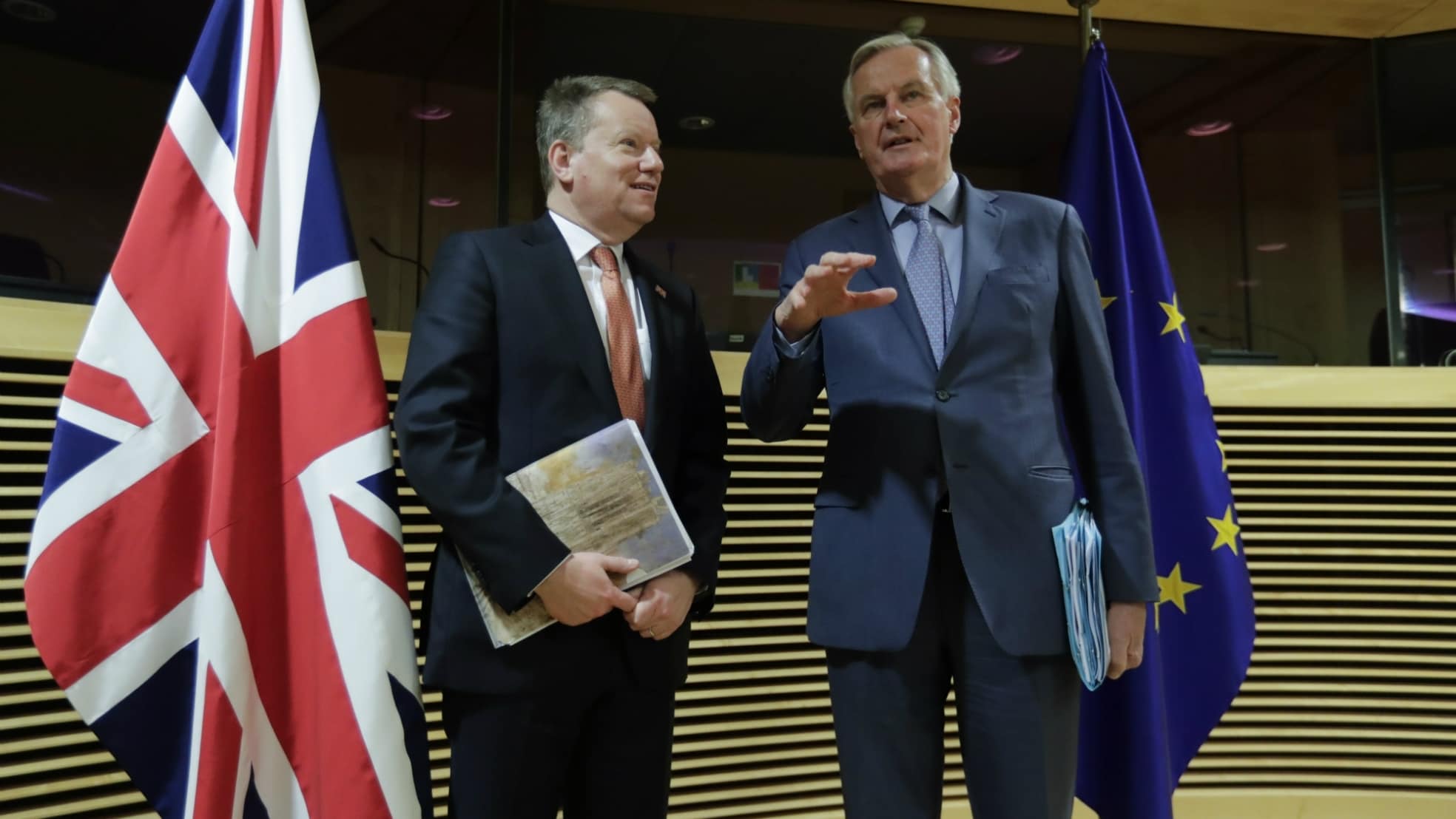 In het 'silly season' zijn er vele hoofdpijndossiers voor Michel Barnier, hoofd Brexit namens de EU. Foto: ANP.