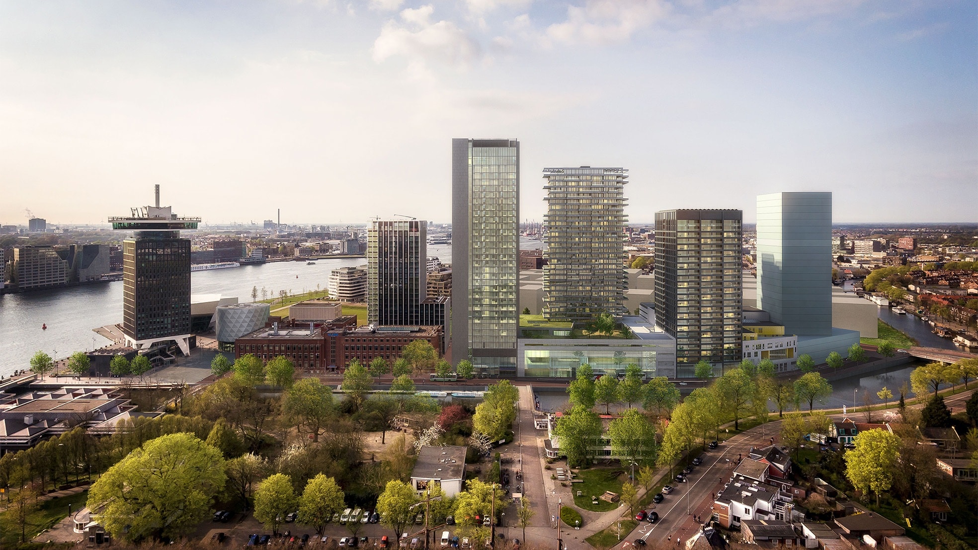 Het Delftse PHYSEE won vorig jaar met Smartskin, een glazen gevel met geïntegreerde zonnecellen en sensoren zoals de BOLD Tower in Amsterdam, de KVK Innovatie Top 100. Foto: PHYSEE