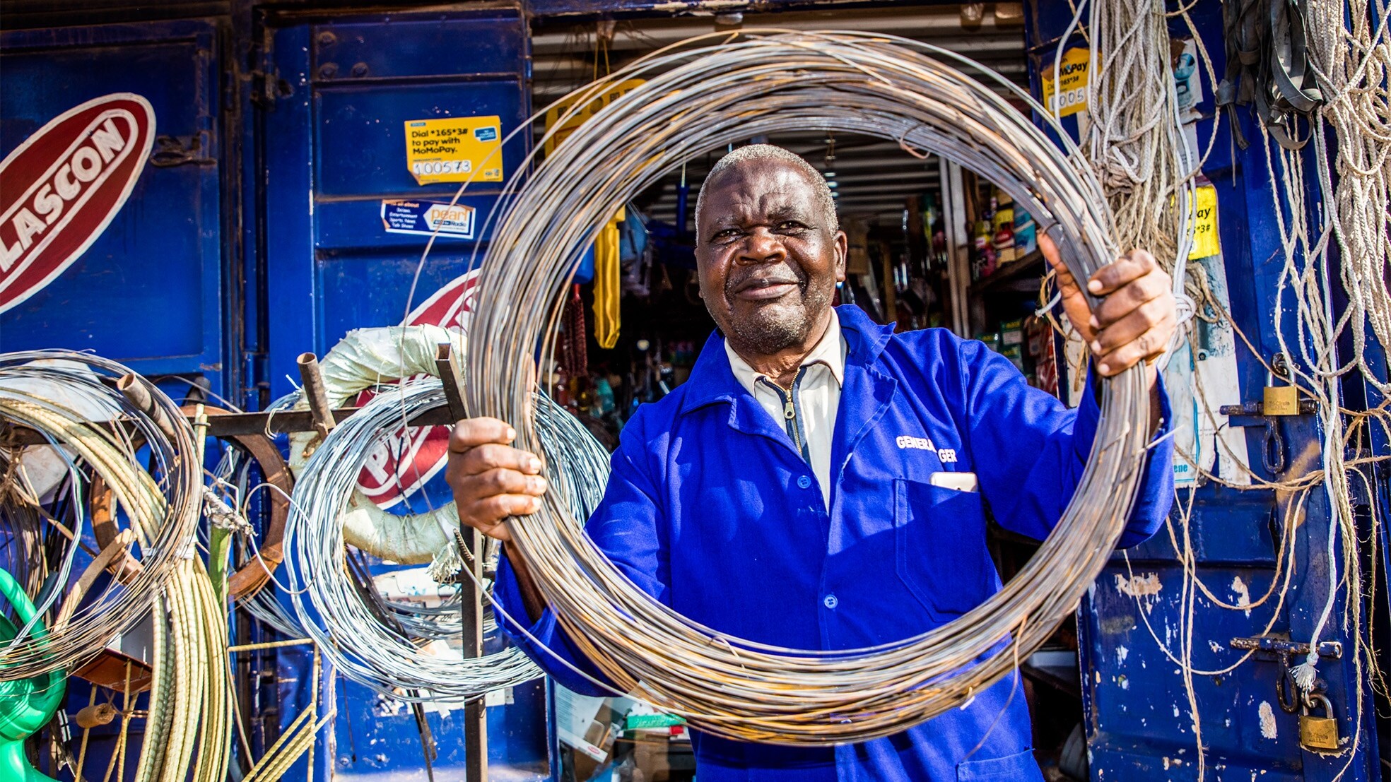 'Ondernemerschap is het sterkste wapen tegen armoede in opkomende landen in Afrika'. (Foto: Lendahand)