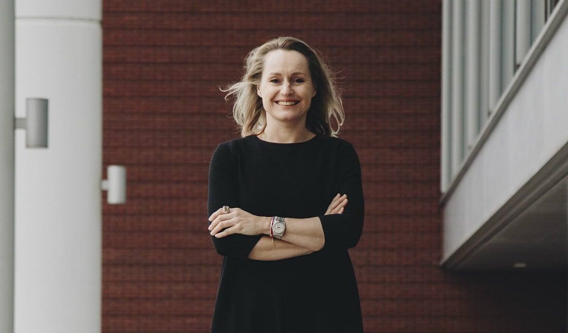 Minke Booij, die als hockeyster alle mogelijke prijzen won, zorgt nu als aanvoerder van Spieren voor Spieren voor versnellingen in het gevecht tegen spierziektes (foto: Elise Latour)
