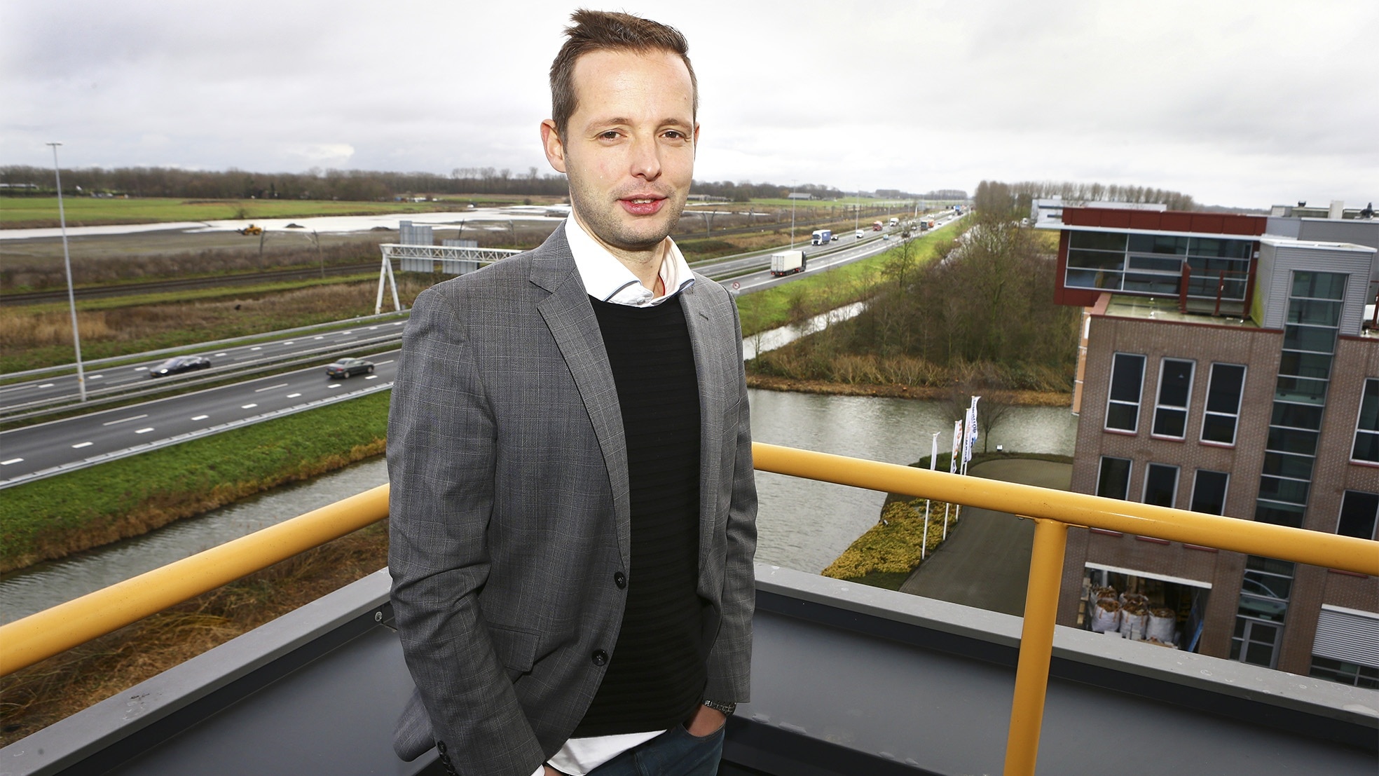 Pieter Leenman bedacht de app Maqqie. (Foto: Ricardo Smit)