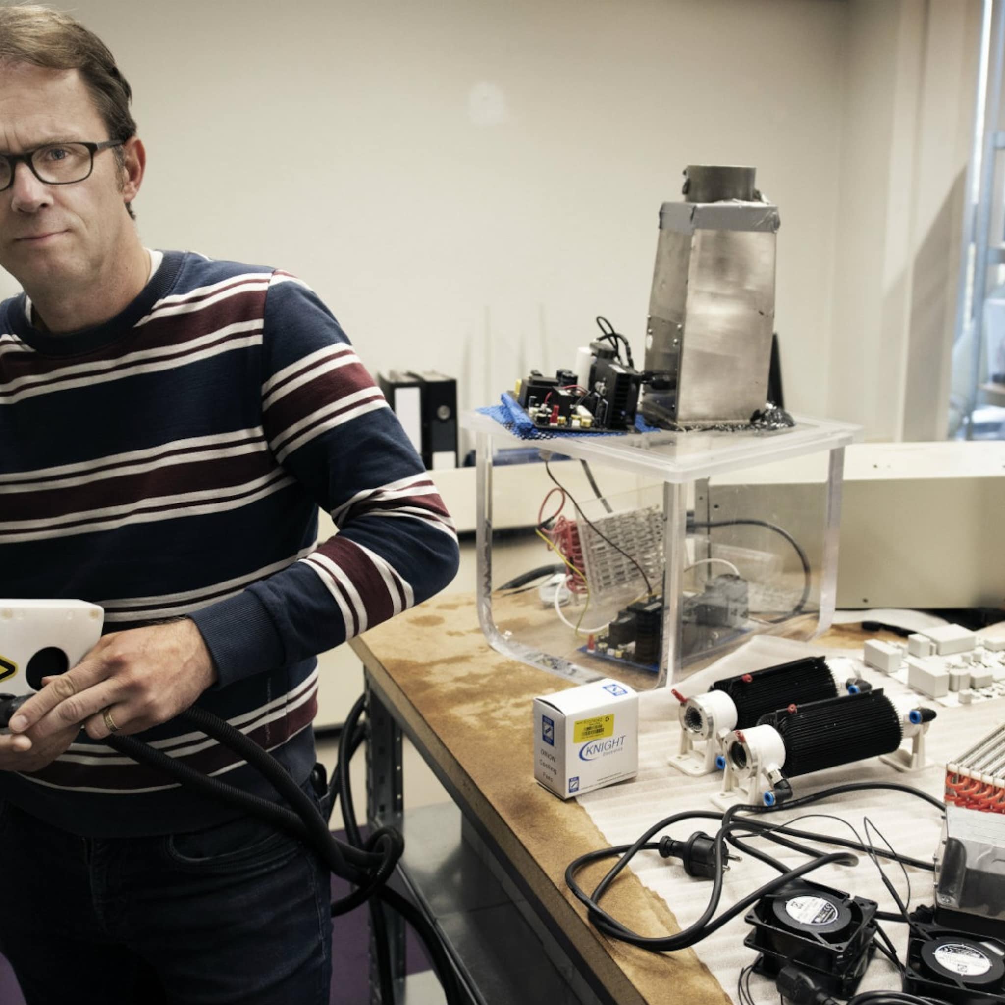 andre kapitein navigeert zijn uitvindingen succesvol door het innovatiemoeras
