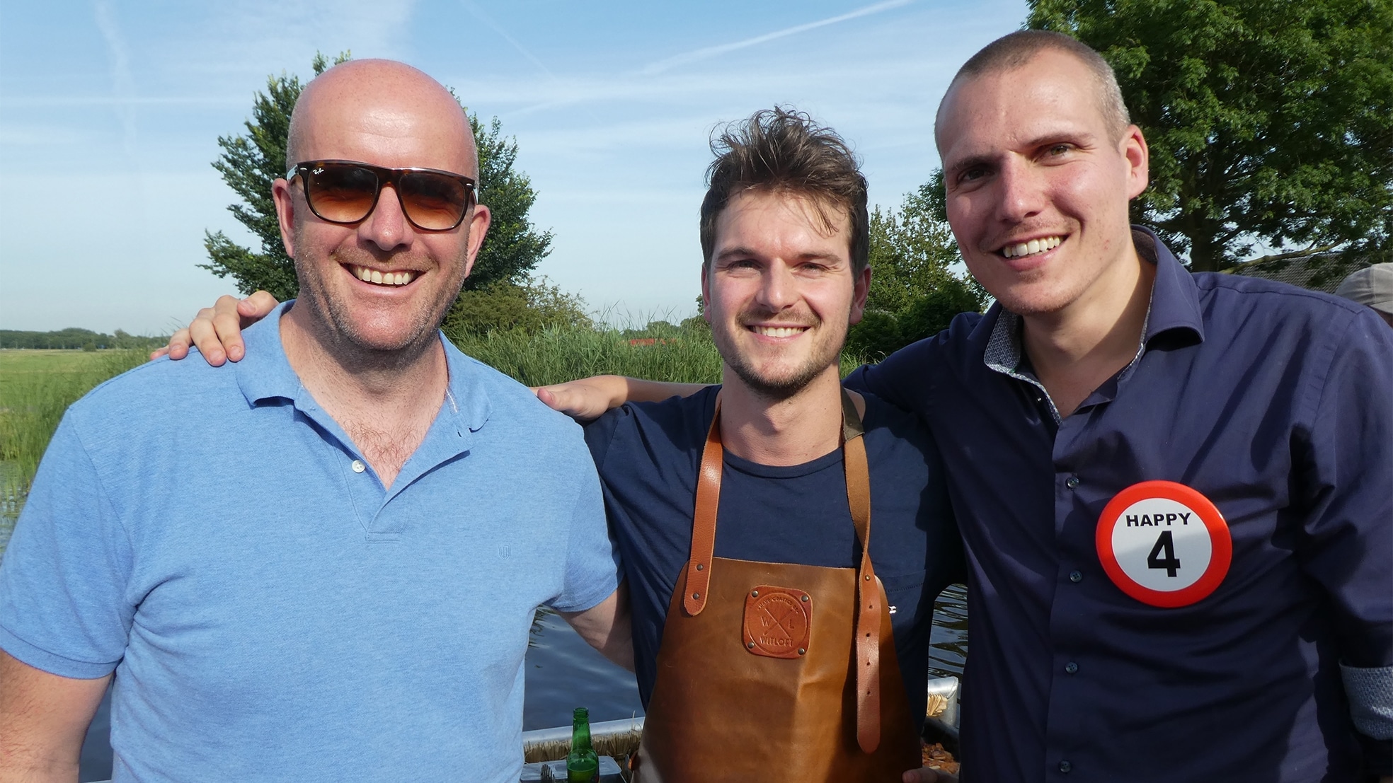 Ernesto Spruyt, Bart Leijssenaar en Reinier van Scherpenzeel van Tunga. (Foto: Hans van der Beek)