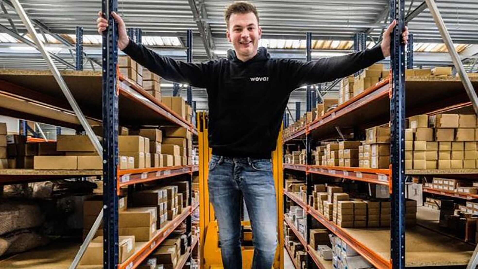 Jesse Keizer is op zijn 25ste al een zeer succesvol ondernemer. (Foto: Jan Willem van Vliet/DvhN)