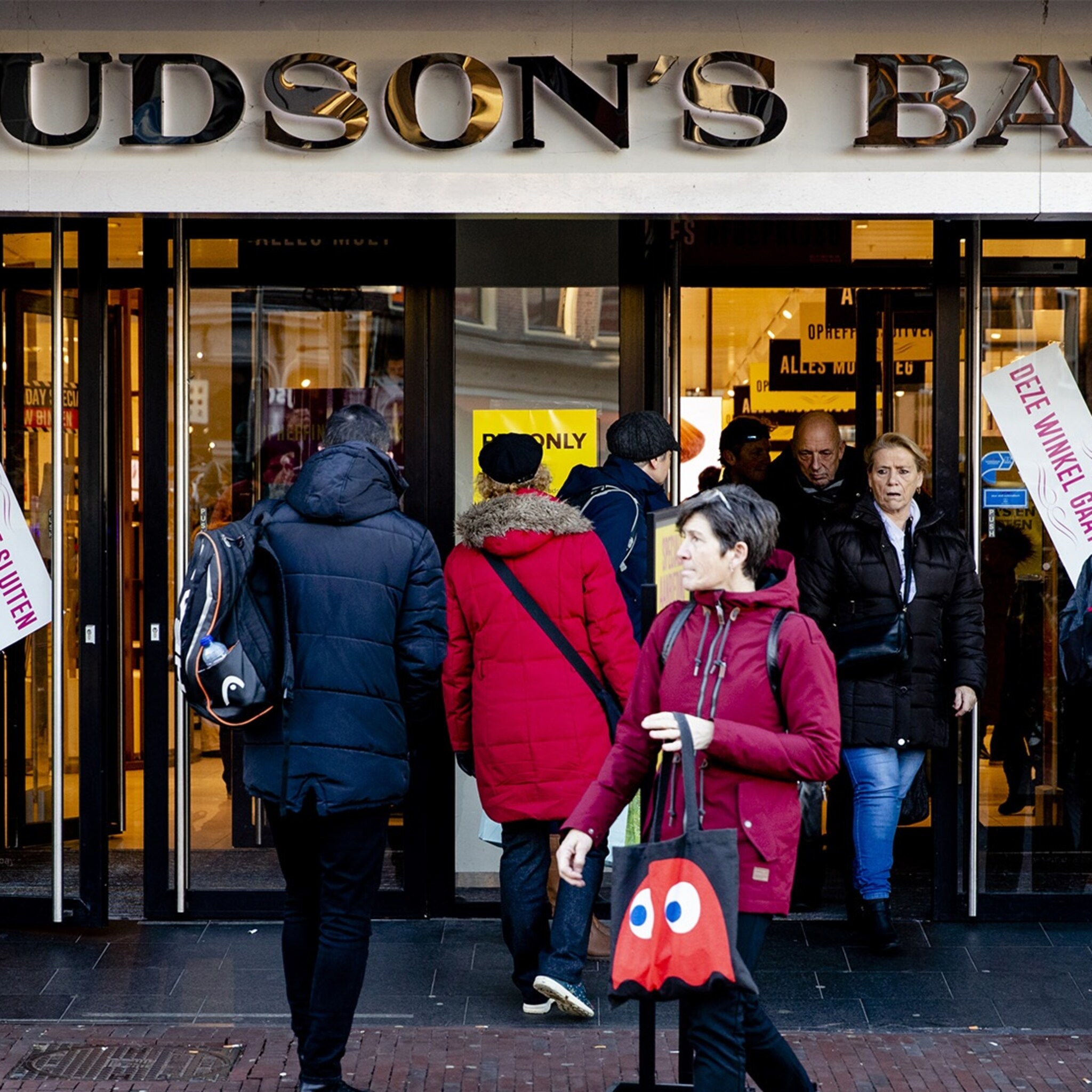 bijna alle filialen hudson s bay nu al definitief dicht