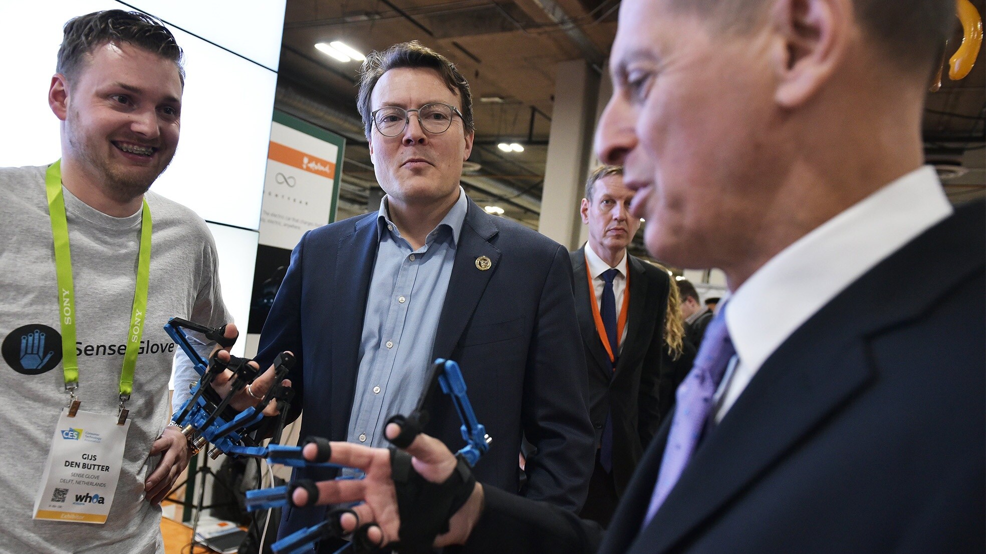 Start-upambassadeur prins Constantijn van Oranje was twee jaar terug ook in Las Vegas te vinden. (Foto: Mandel Ngan/AFP)
