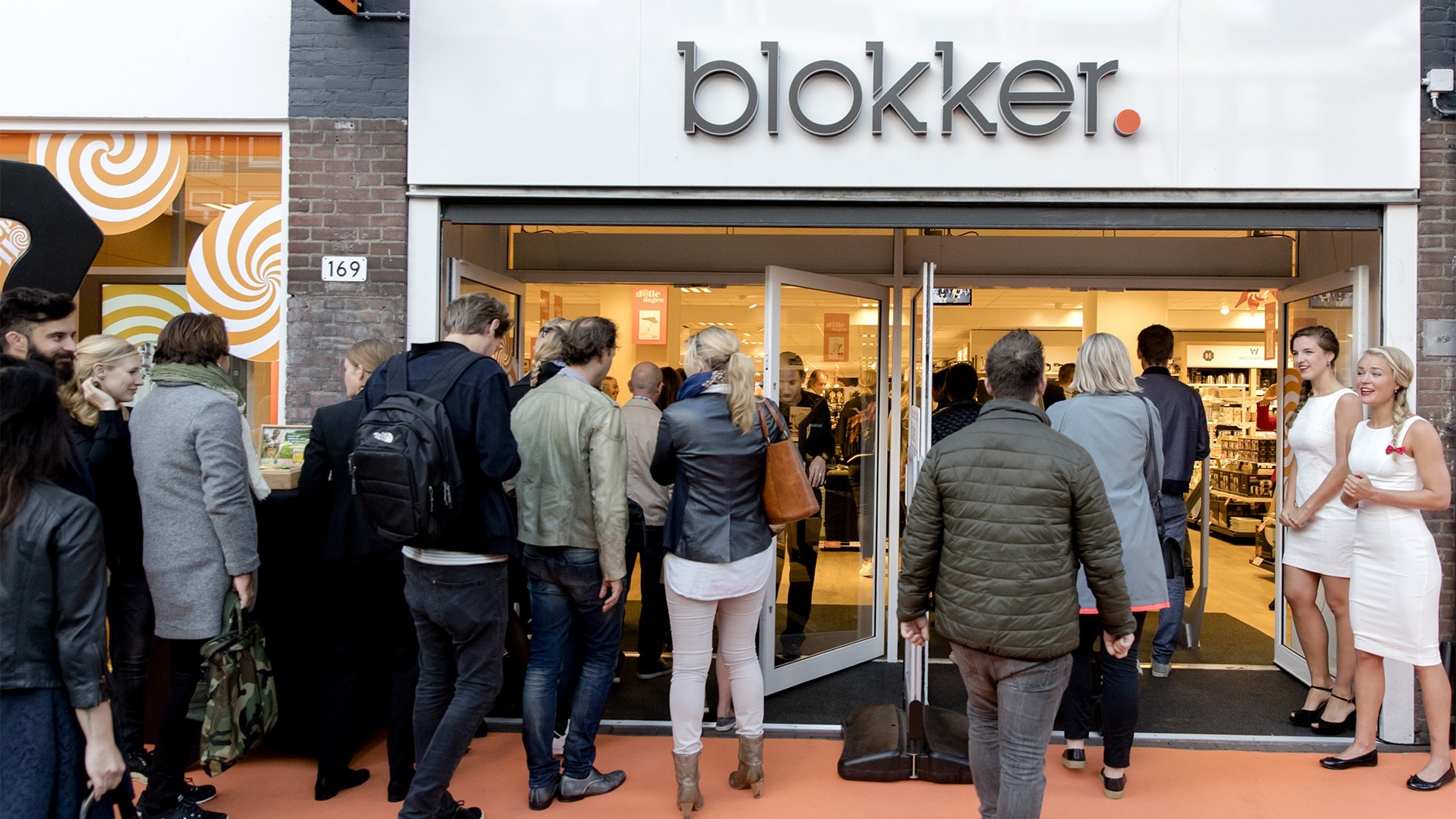 Blokker tijdens de eerste Dolle Dagen in Amsterdam. (Foto: Sander Koning)