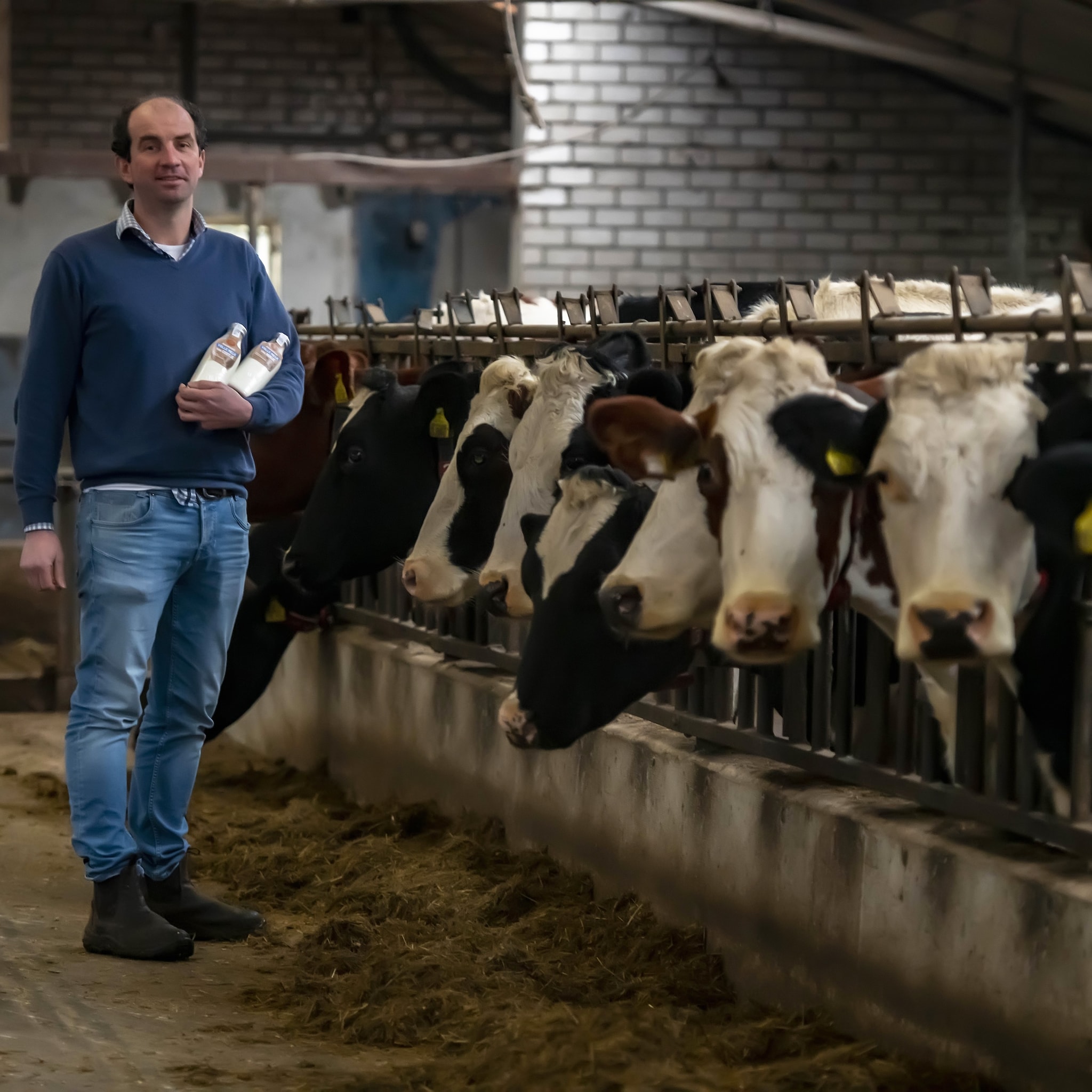 guus van roessel de melkboer die influencers inzet voor zijn melkmerk