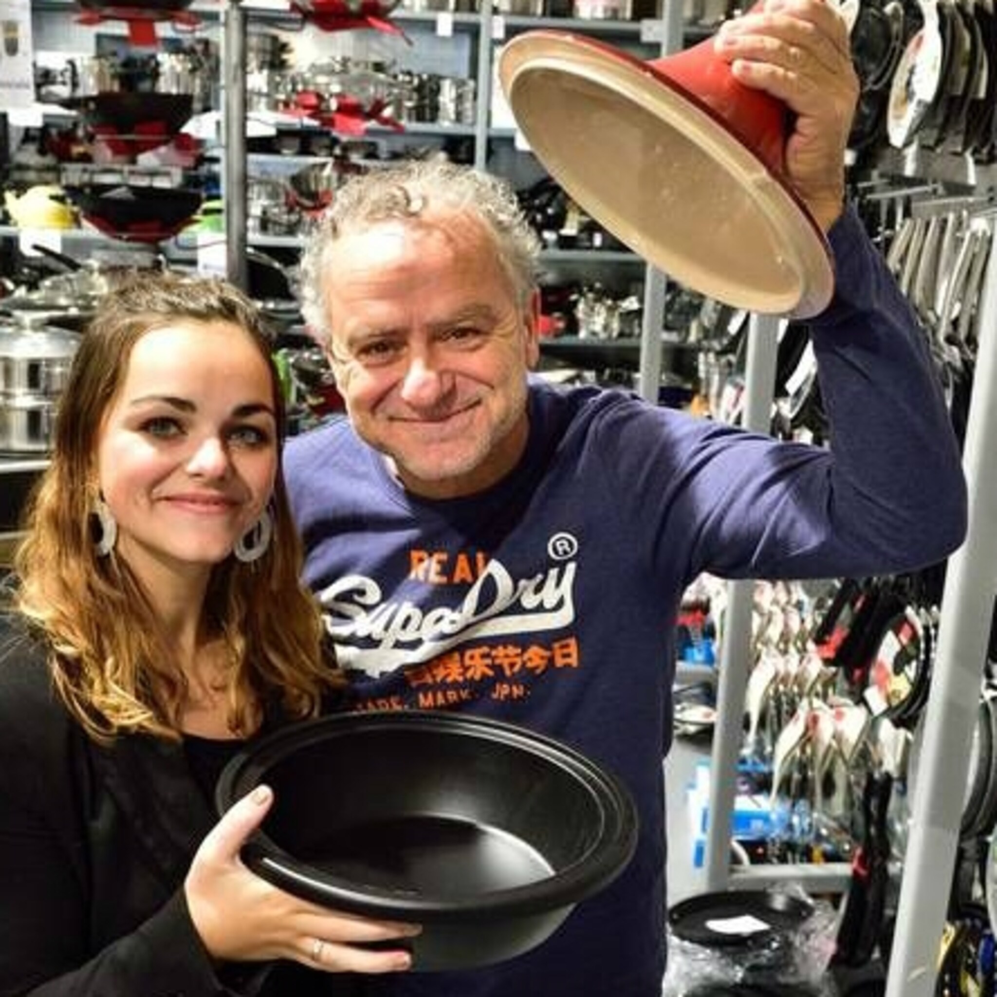 dit is de beste kookwinkel en de eigenaren gaan dat bewijzen in amerika