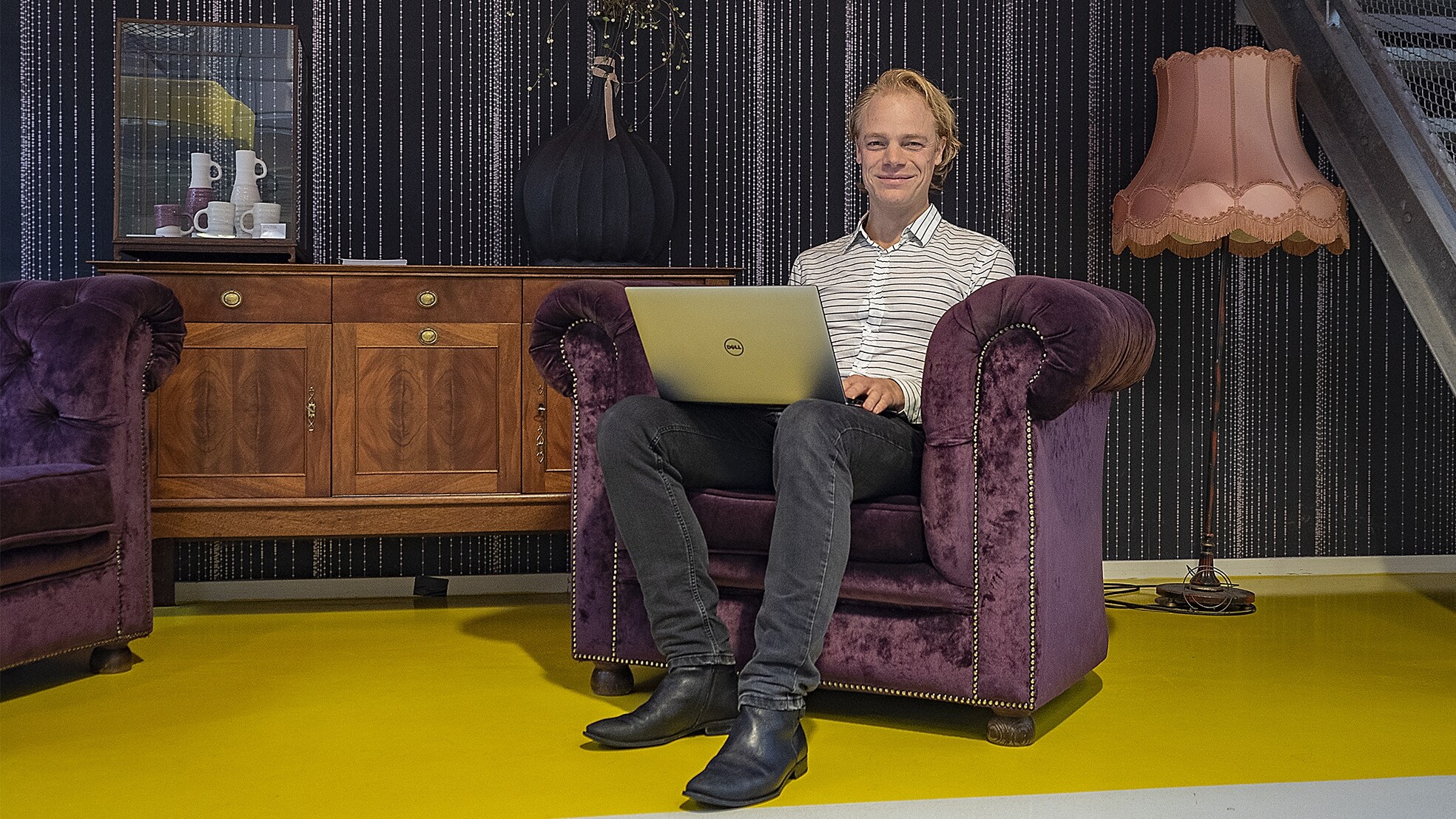 Chris Montijn, cyberexpert bij Perfect Day. (Foto: Mark Litjens)