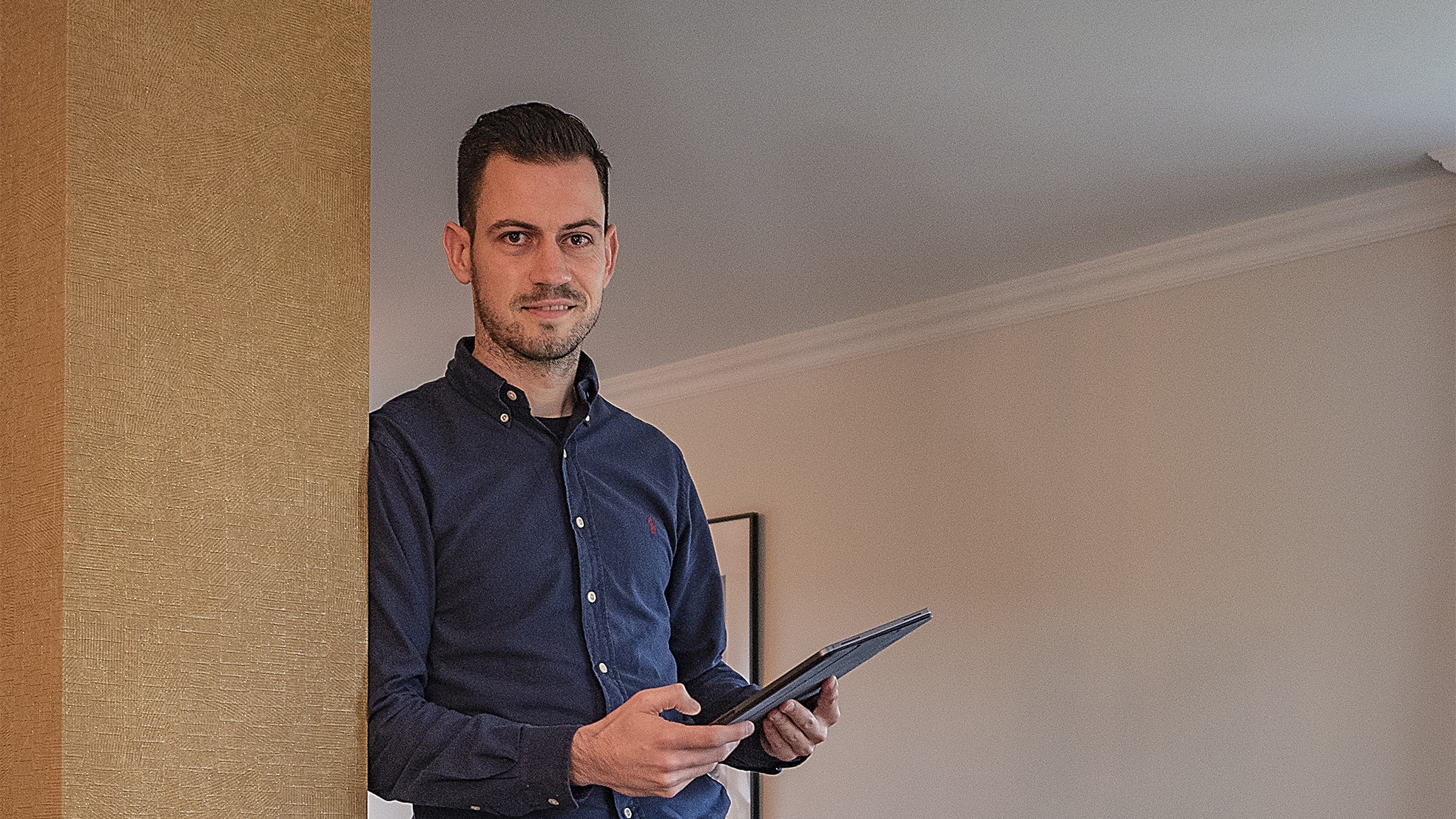 Patrick Wessels: ,,Kopen in een winkel is een ervaring. Daar gaat het om de benadering van het personeel en het aanbod in die winkel. Op internet gaat het vooral om de prijs."