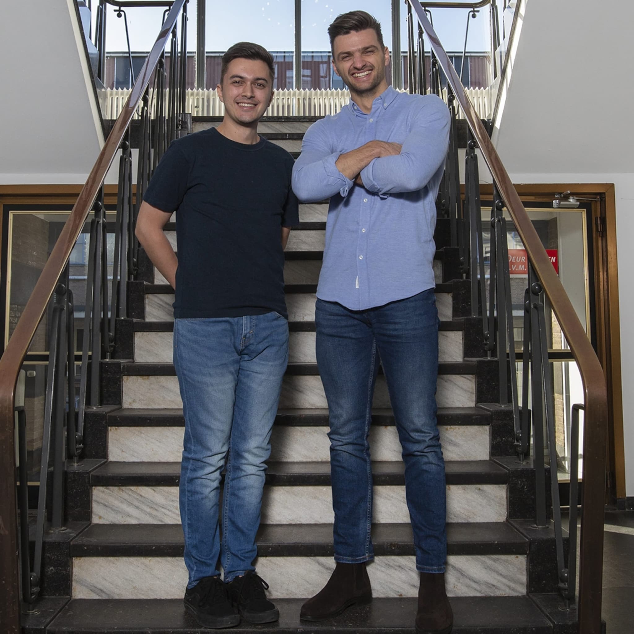 jonge ondernemers bereiken wereldwijd miljoenen sportievelingen met gymeyes