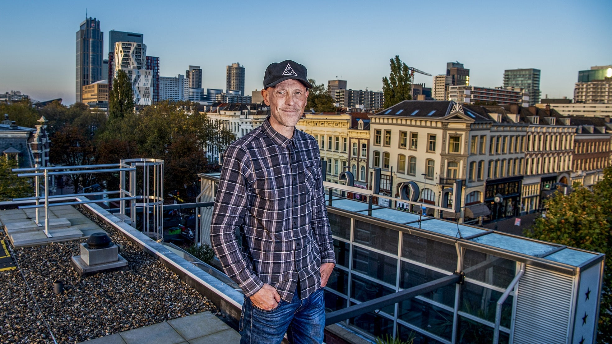 Marco den Dunnen is ook een van de mensen achter de succesvolle Rotterdamse koffiezaak Heilige Boontjes.