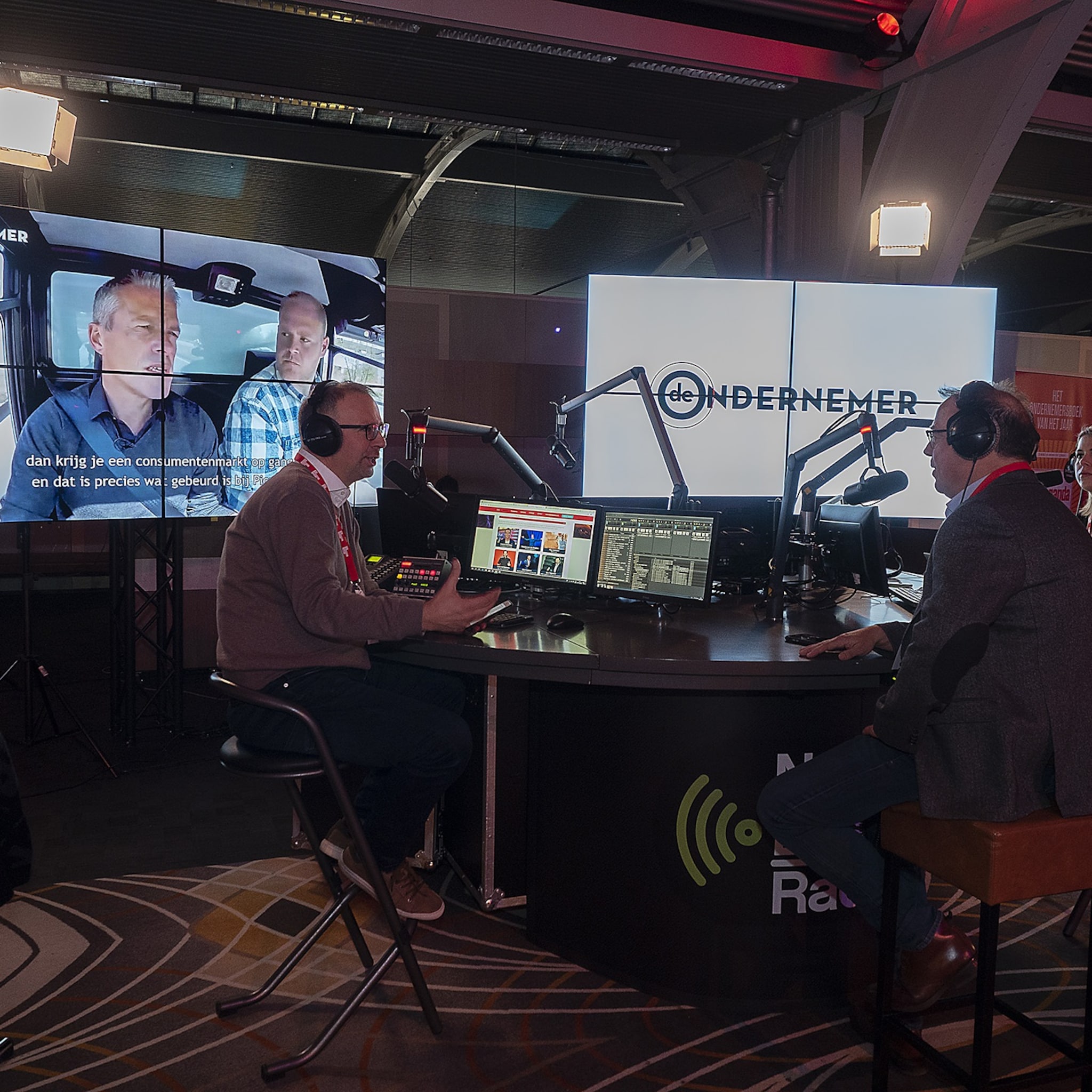 live radio de ondernemer vanaf mkb ondernemerscongres