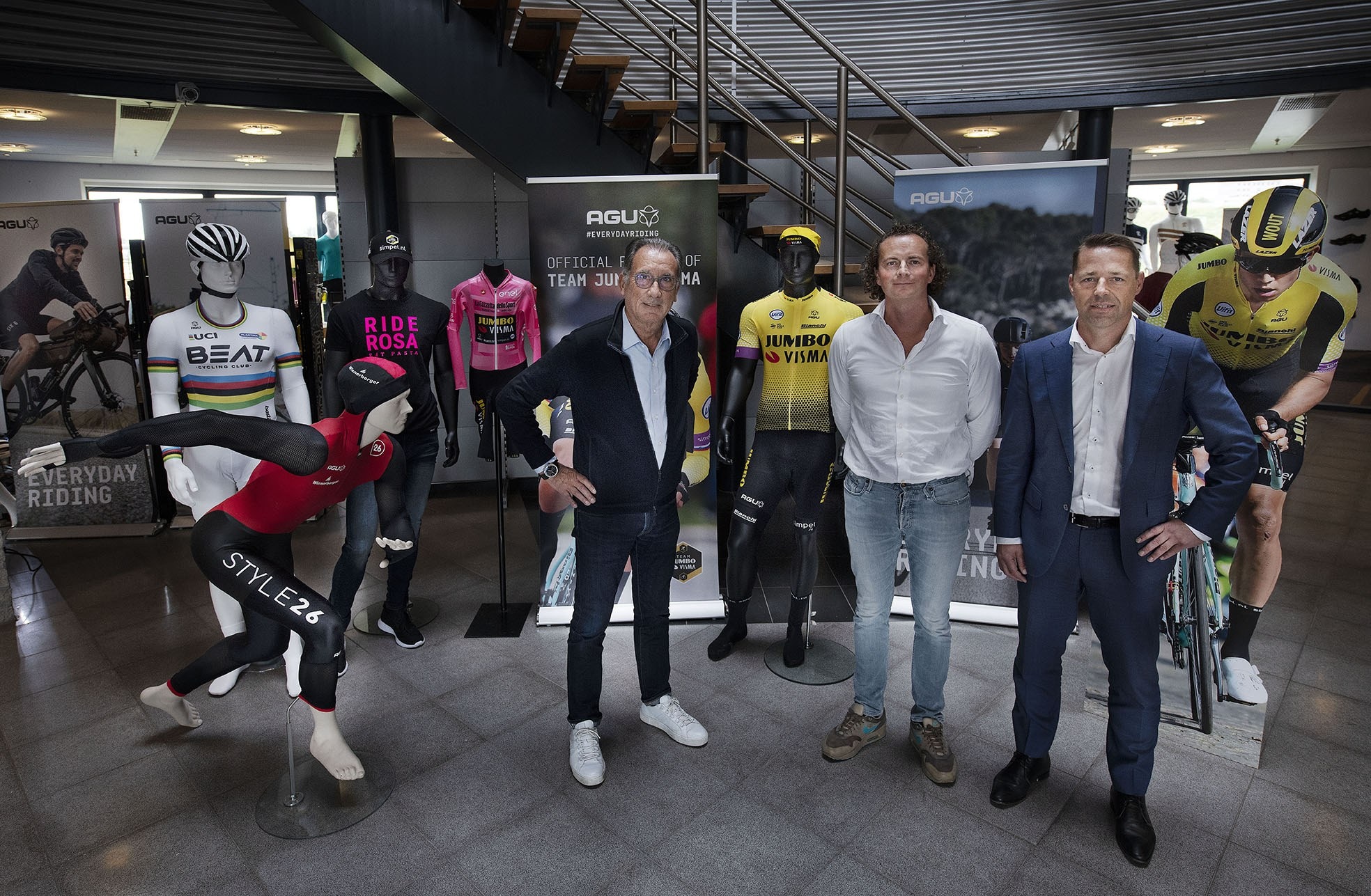 Van links naar rechts: Peter van den Kommer, Björn Jeurissen en Ruud Loos.