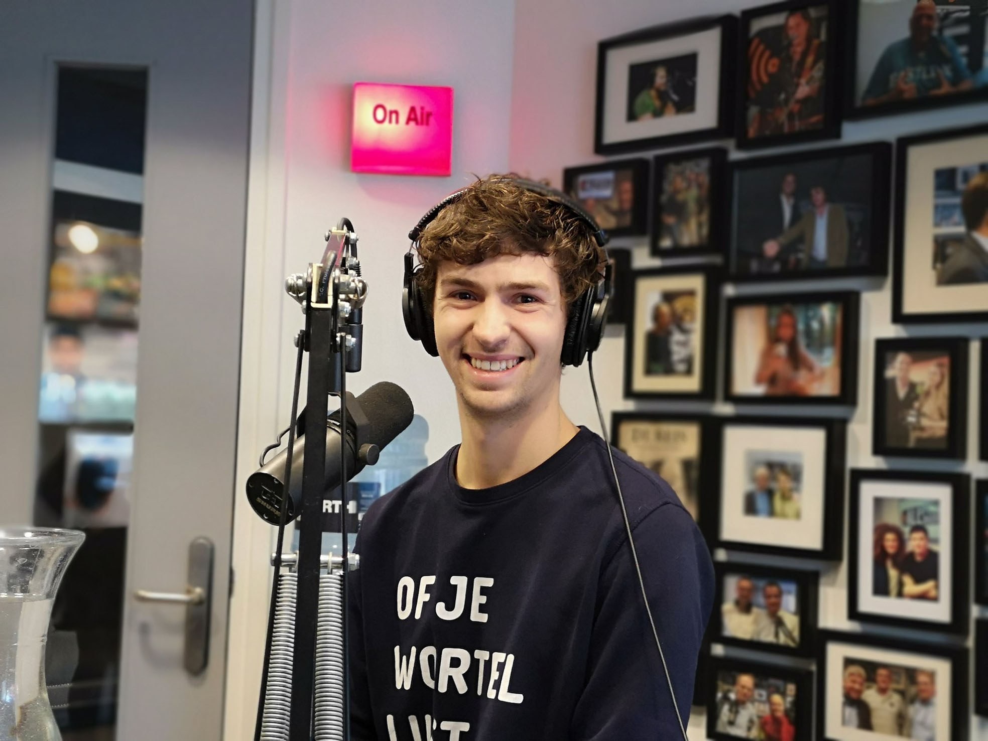 Koen Kaljee van Knakwortel te gast bij De Ondernemer in de studio van New Business Radio.