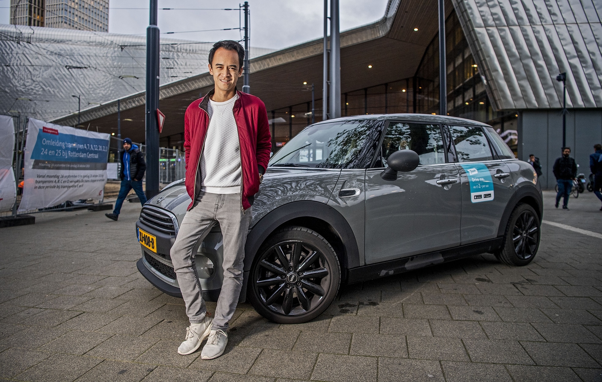Niki Sie, eigenaar van de Rotterdamse start-up Juuve. Frank de Roo