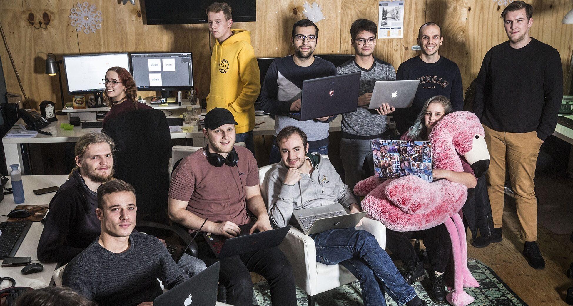 Het team achter marketingbedrijf Keytoe.