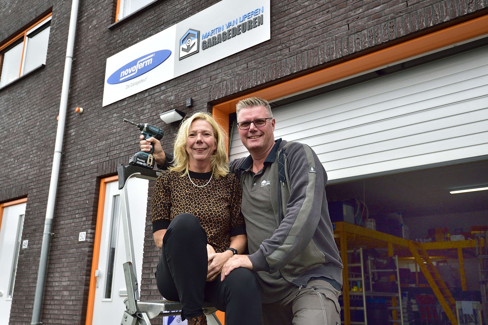 Martin en Karin van IJperen runnen samen de jubilerende onderneming.