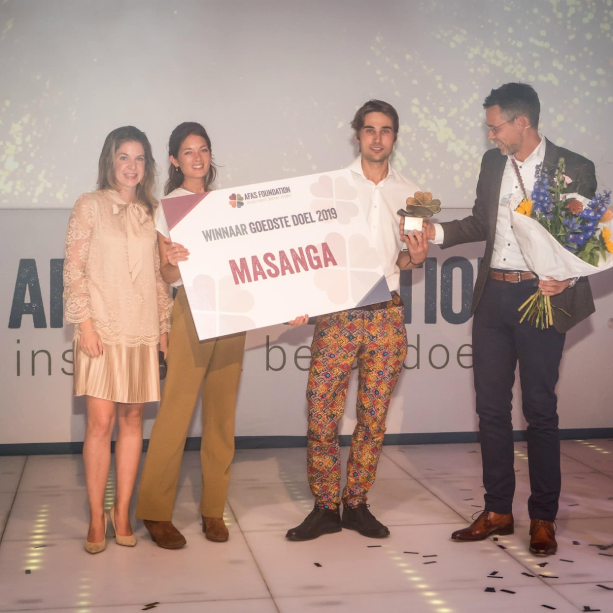 directeur afas foundation goede doelen verdienen het podium