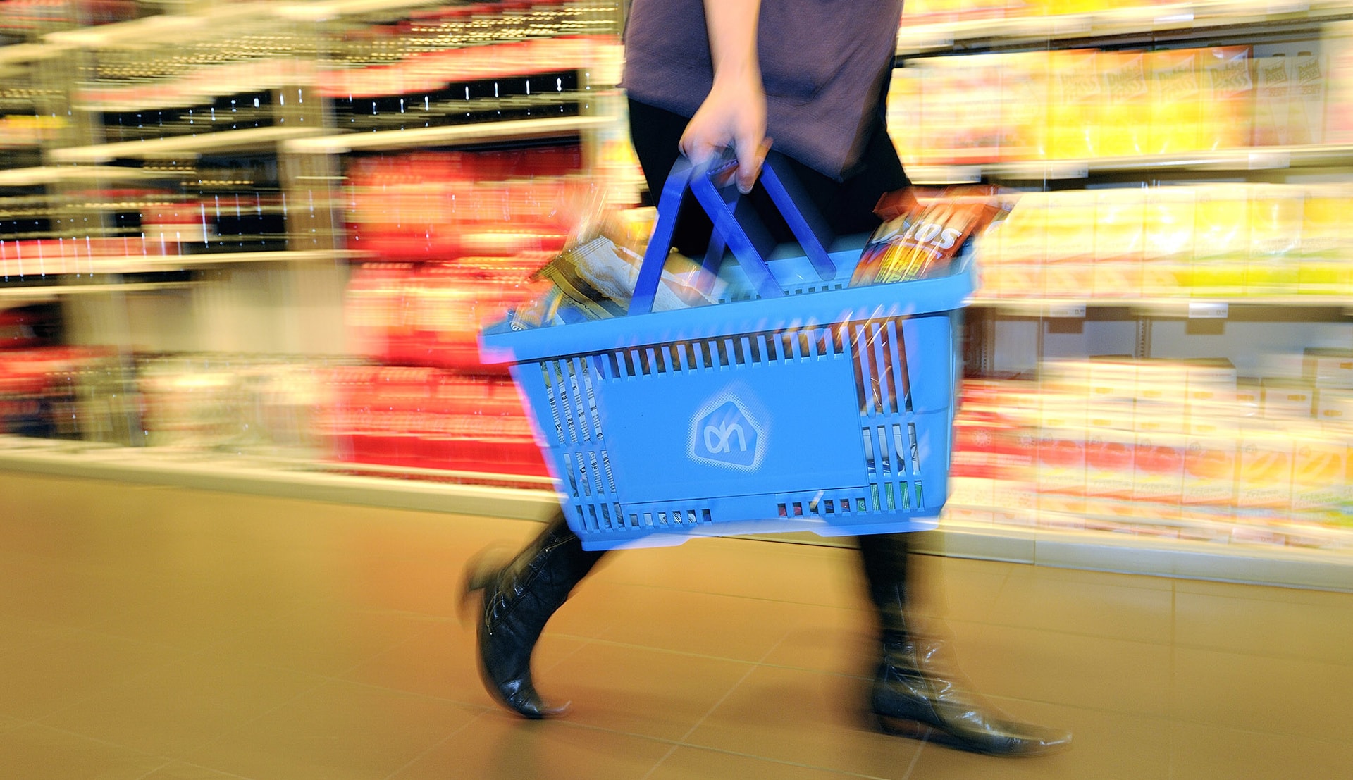 Boodschappen doen: daar had Albert Heijn in 2018 veel innovatieve gedachten bij. Foto: ANP.