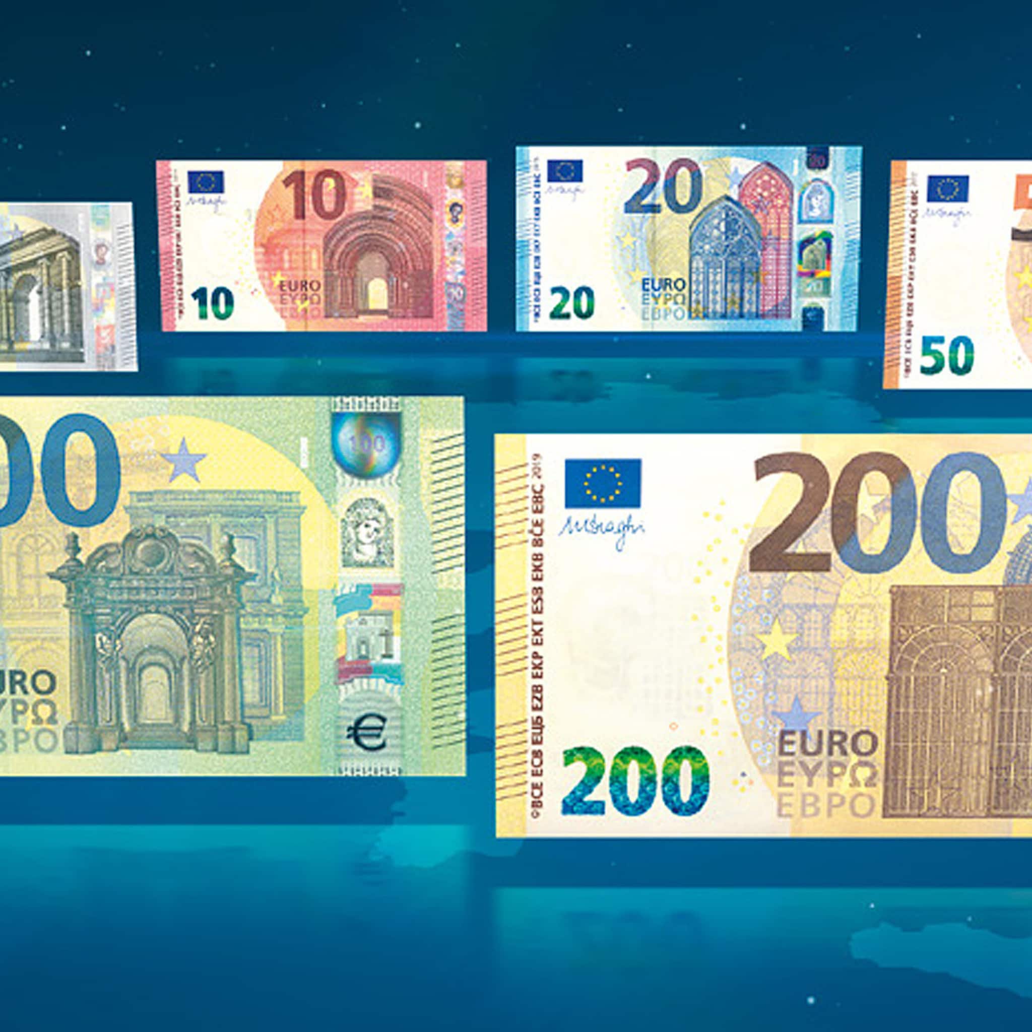 nieuwe 100 en 200 euro biljetten zo herken je ze