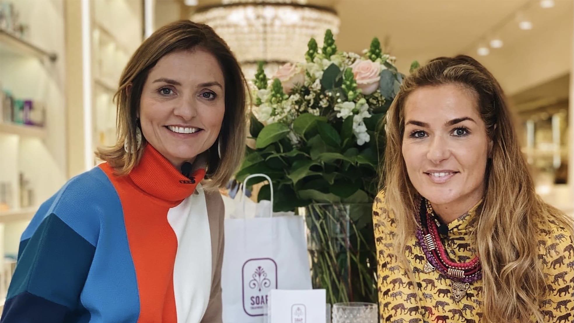 Esther Meijer-Litjens (links) en Stephanie Litjens, de ondernemers achter SOAP Company.