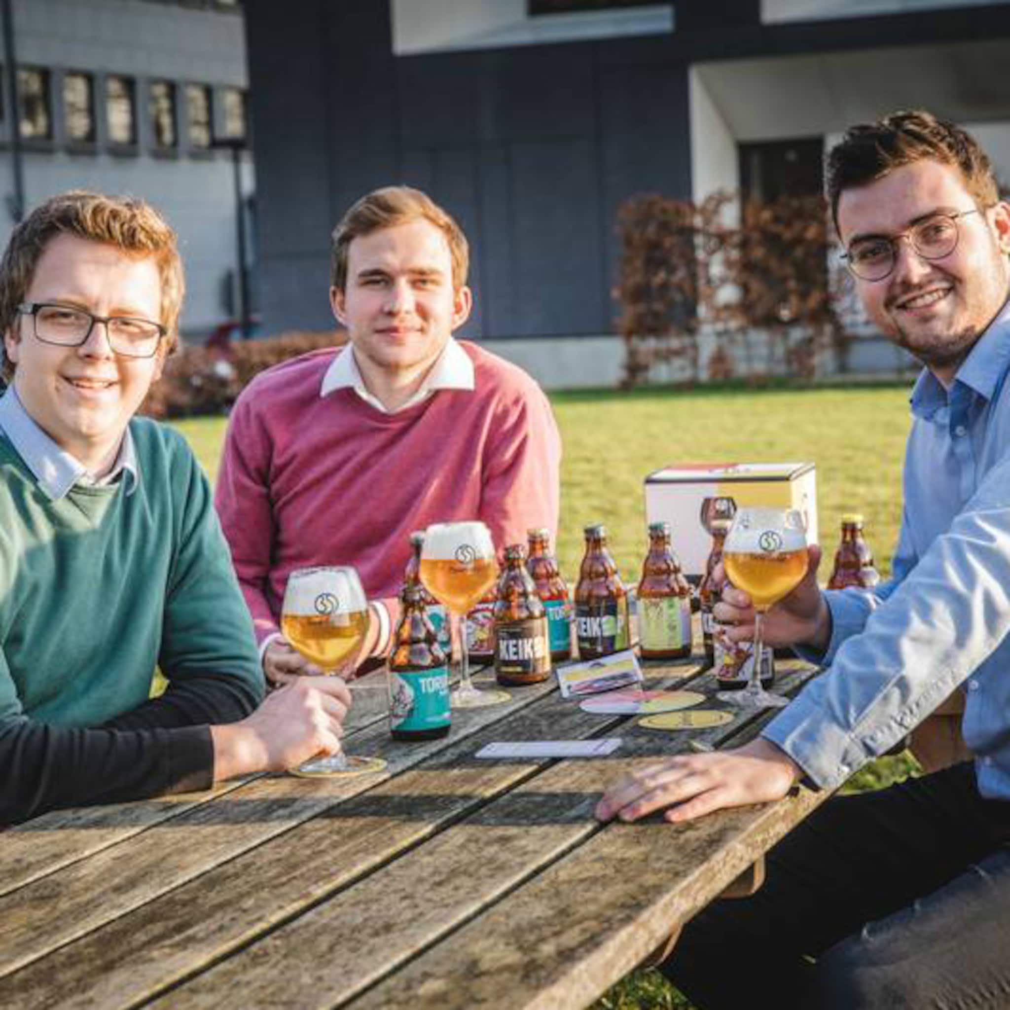 jonge ondernemers werpen zich op als helden van de vlaamse bierbrouwers