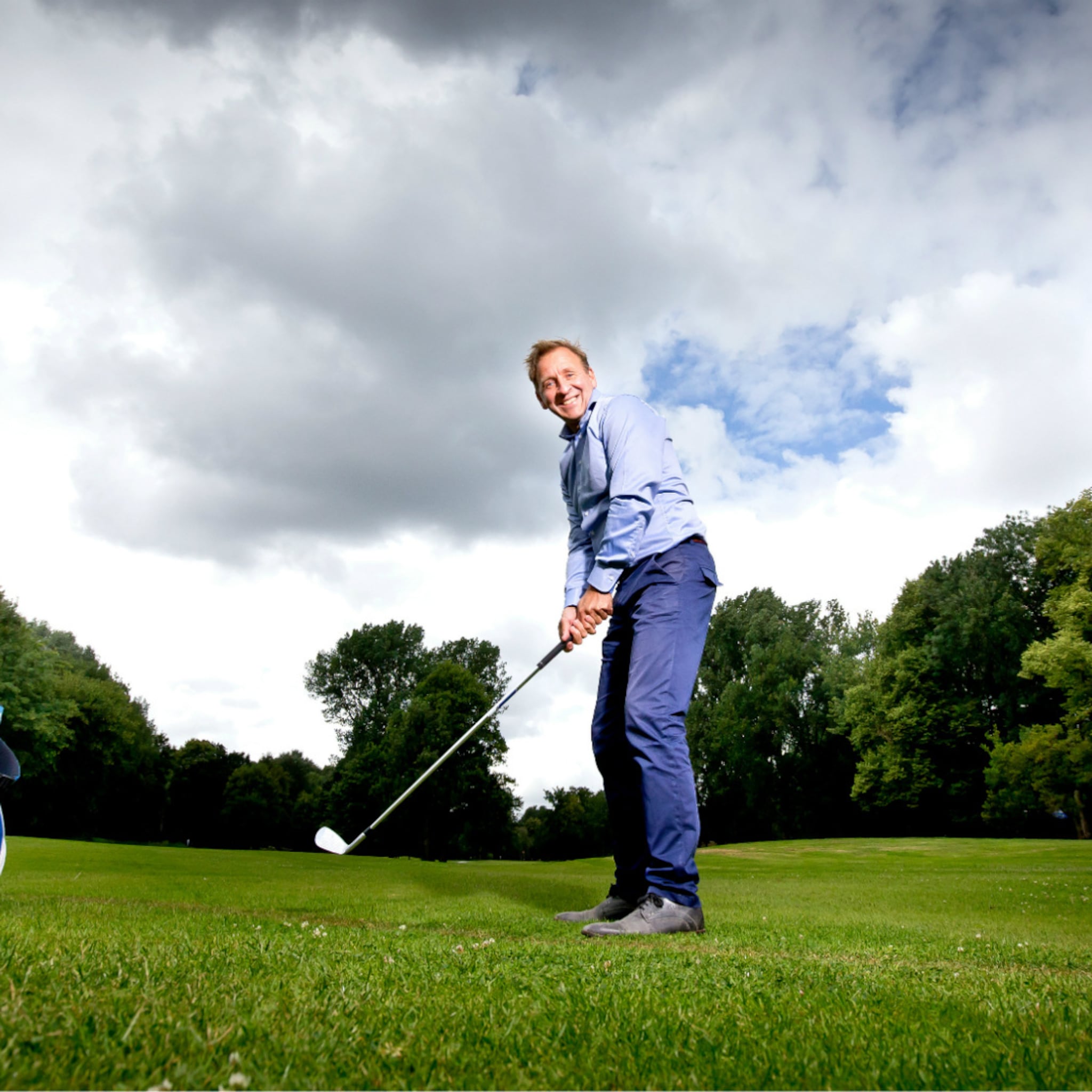de golfclub de plek is om te netwerken