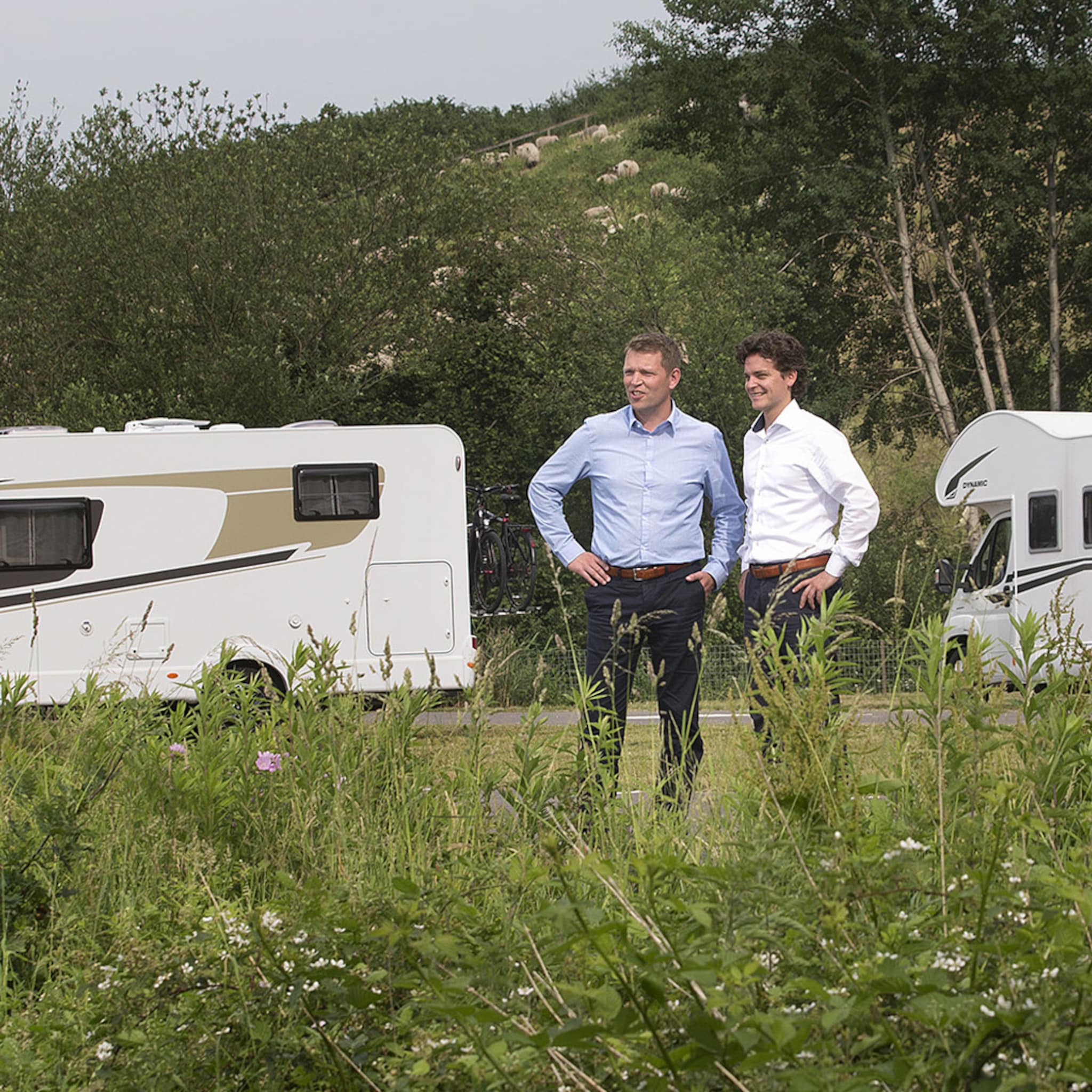 achterhoekers zien gat in de markt met airbnb voor campers