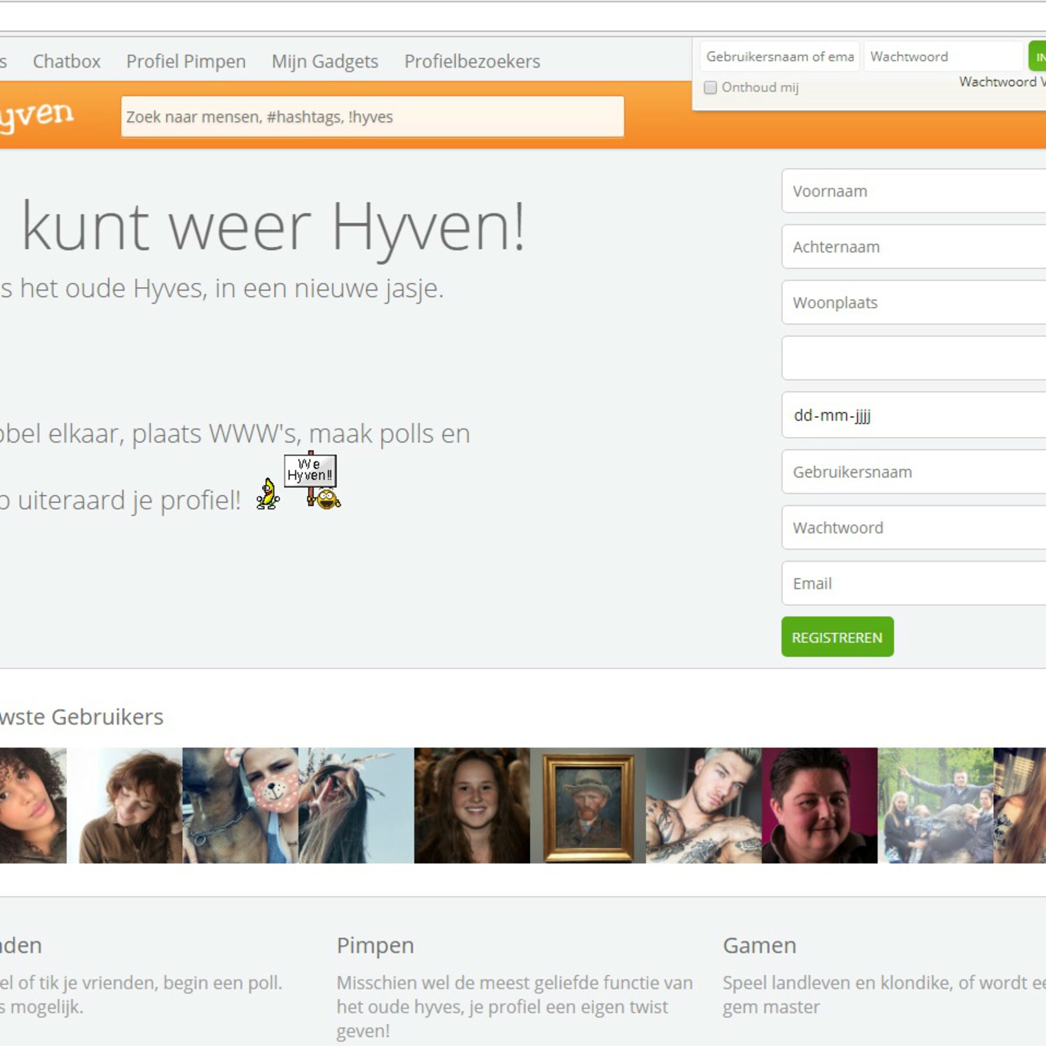 hyves is terug online social network begint tweede leven op hyven nl