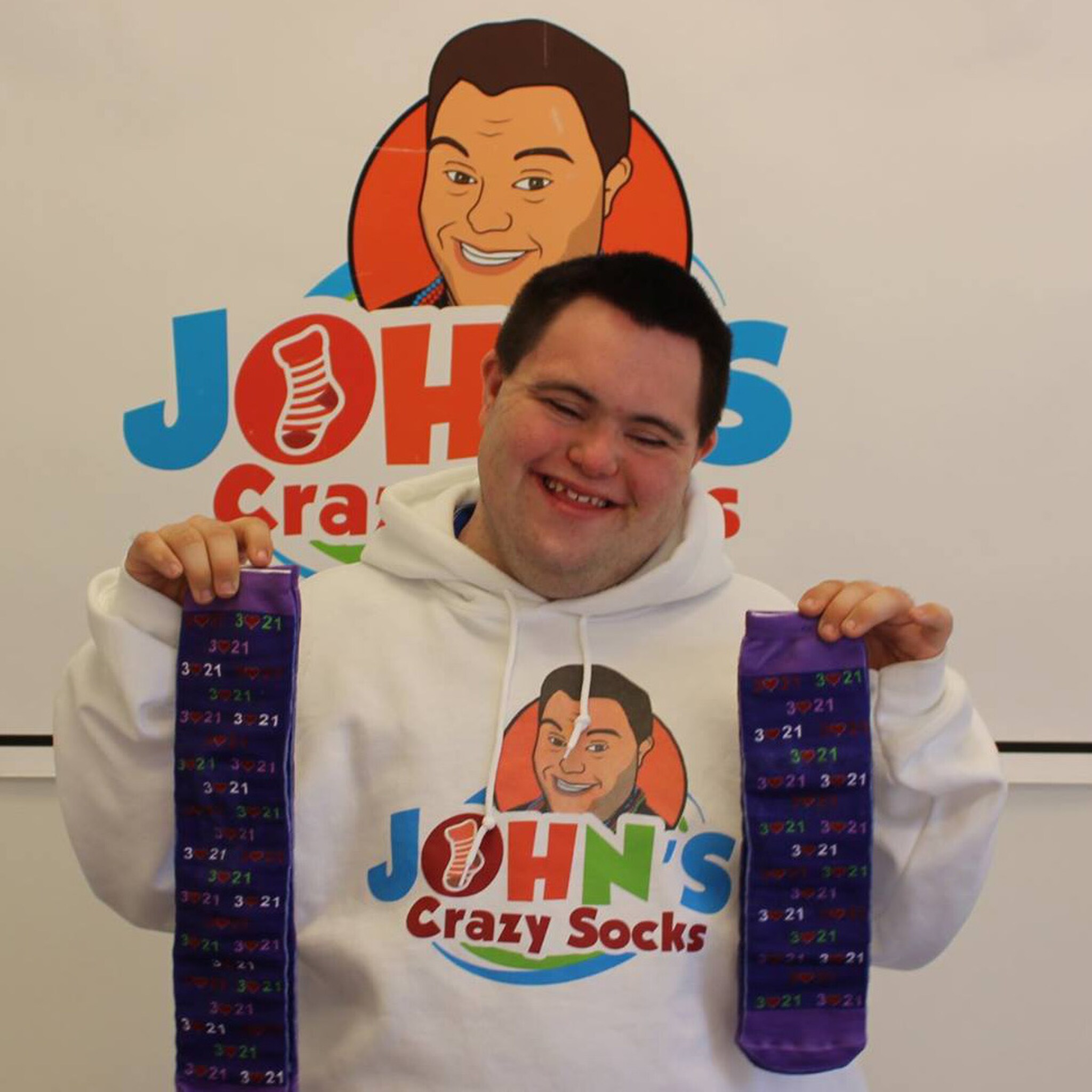 john 21 heeft syndroom van down en runt een miljoenenbusiness