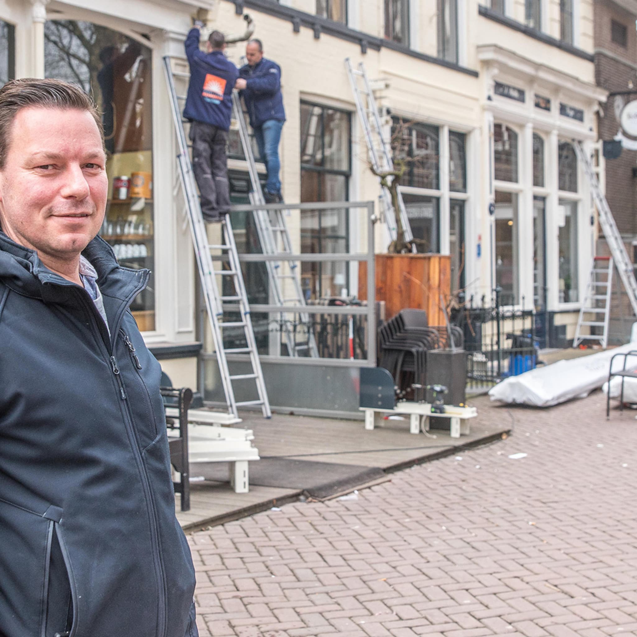 het wijnhuis in zwolle krijgt overdekt terras