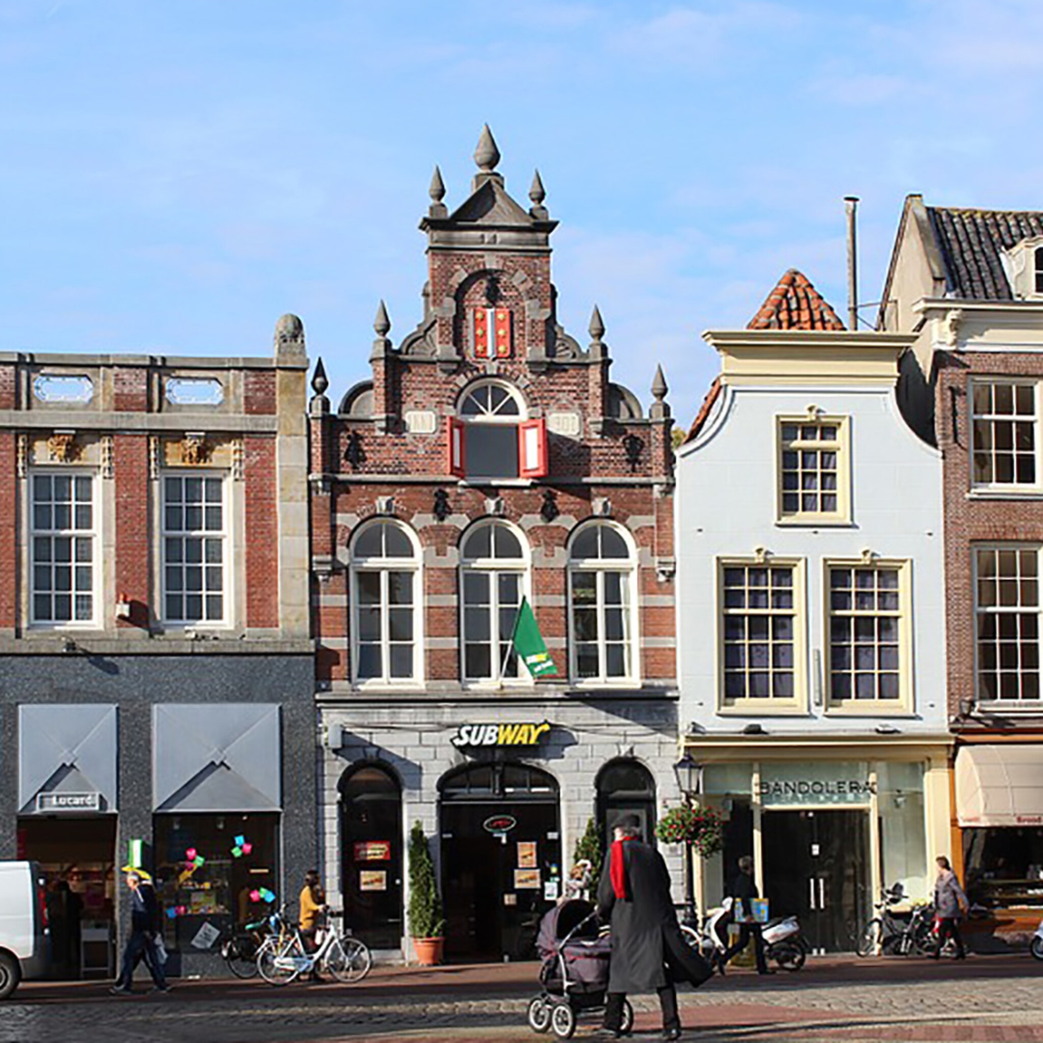 binnenstad van gouda doet het opvallend goed