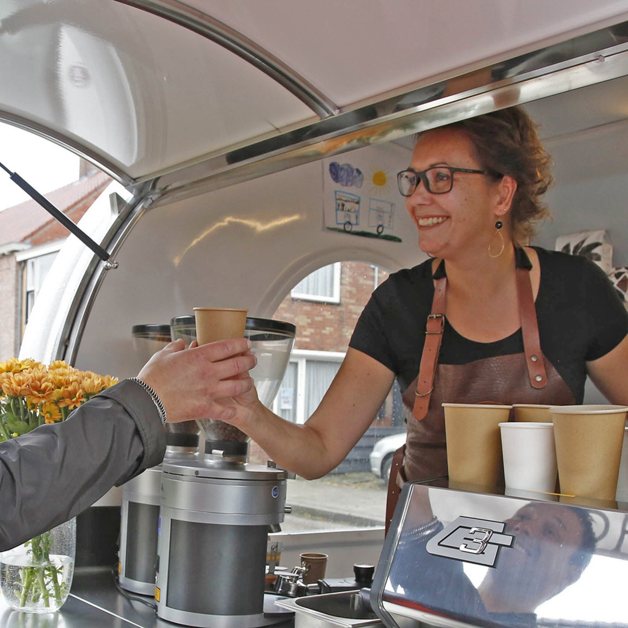 koffie onderneming was voor catelijne uit vogelwaarde de opkikker na een burn out