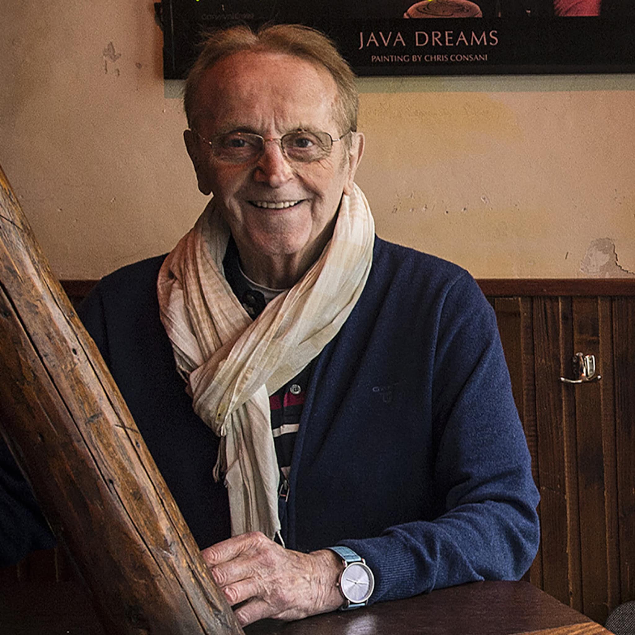 louis van hal de enige kroegbaas in breda die het cafepand t pumpke bezit
