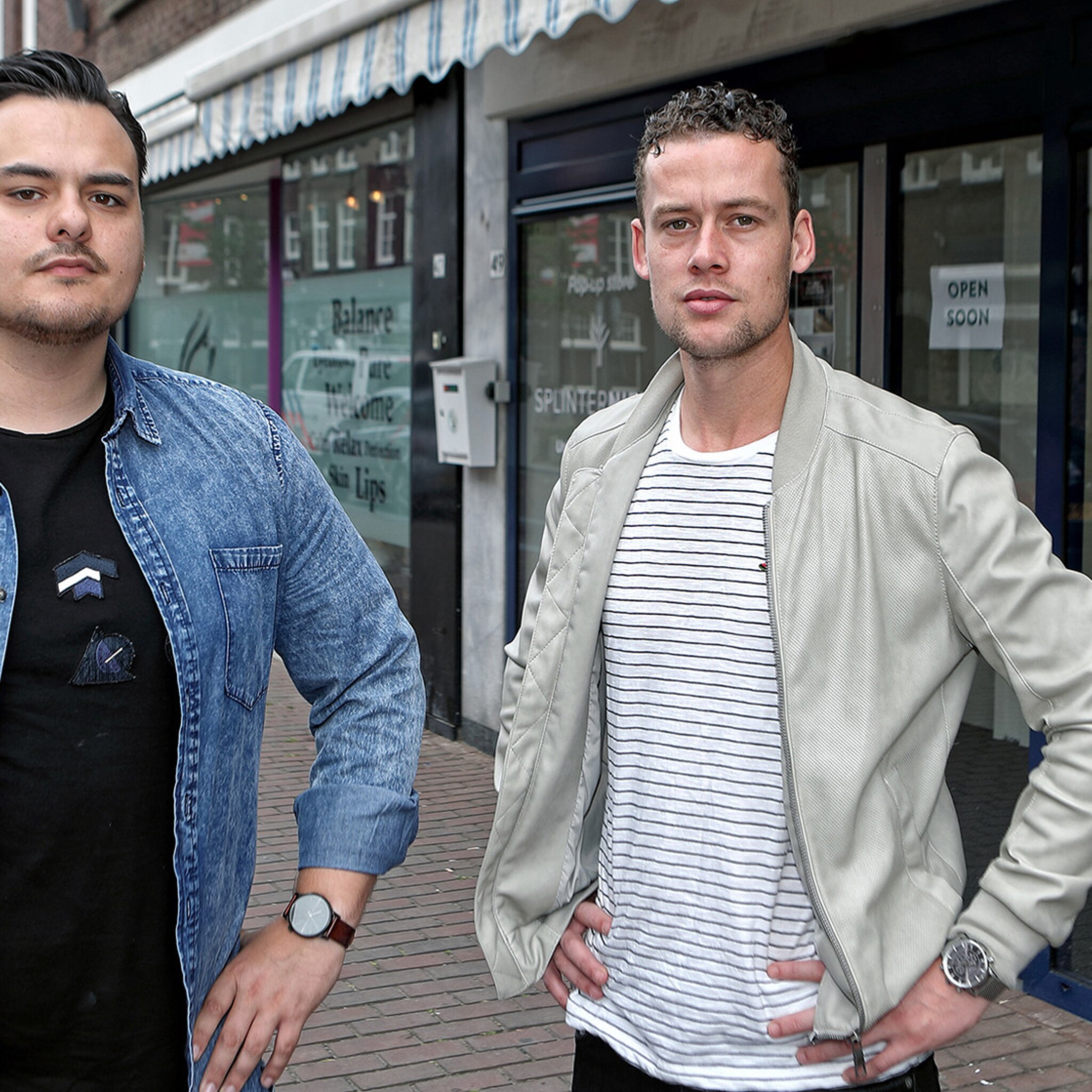 splinternieuwe meubels van sloophout in showroom roosendaal