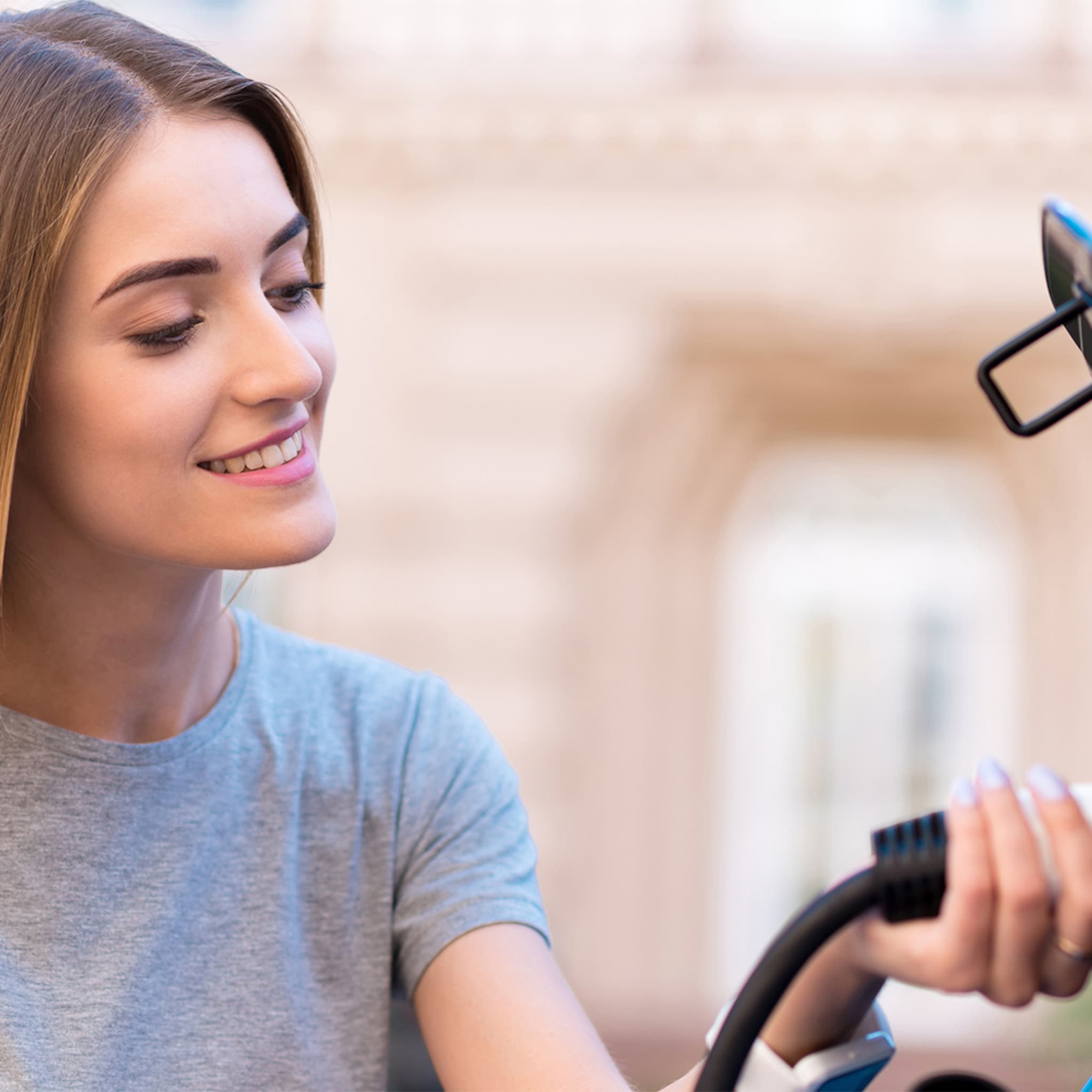 geef elektrische rijders een warm welkom