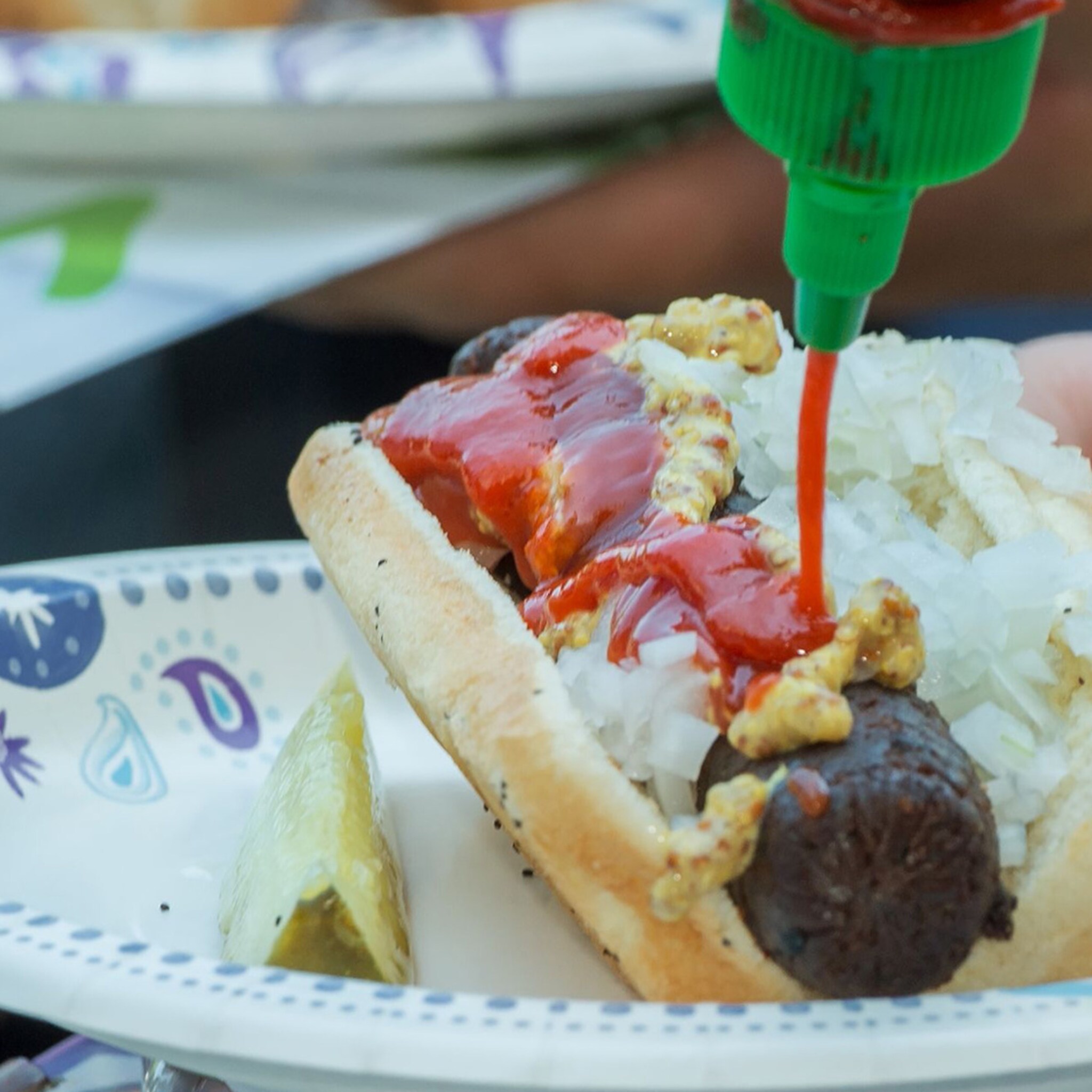 werknemer verkiest goede werkplek boven gezonde lunch